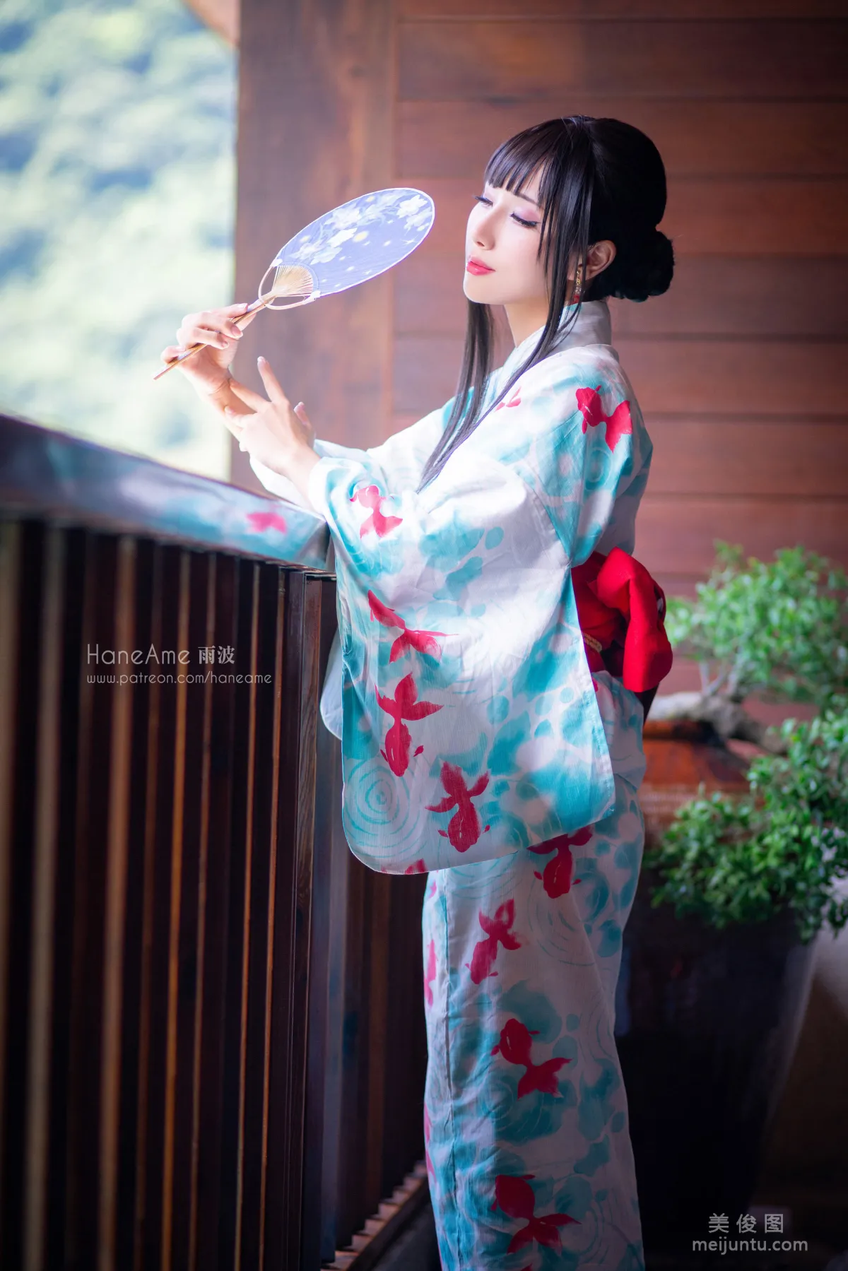 [Web Idols Coser Beauty] Yubo HaneAme, Hot Spring Photo Set photo 11