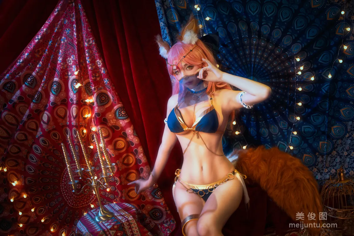 [Internet Celebrity COS] Xianjiu Airi, Little Jade Dancer Photo Set photo 1