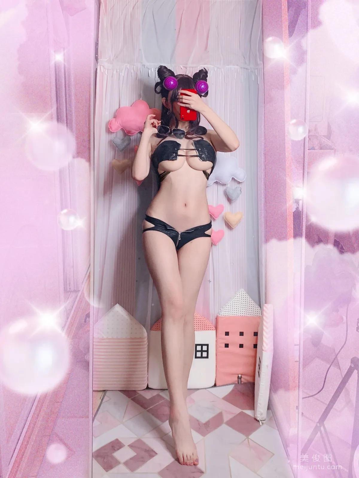 [Web Celebrity Coser] rioko Liang Liangzi, Murasaki Shikibu Swimsuit Photo Set photo 6