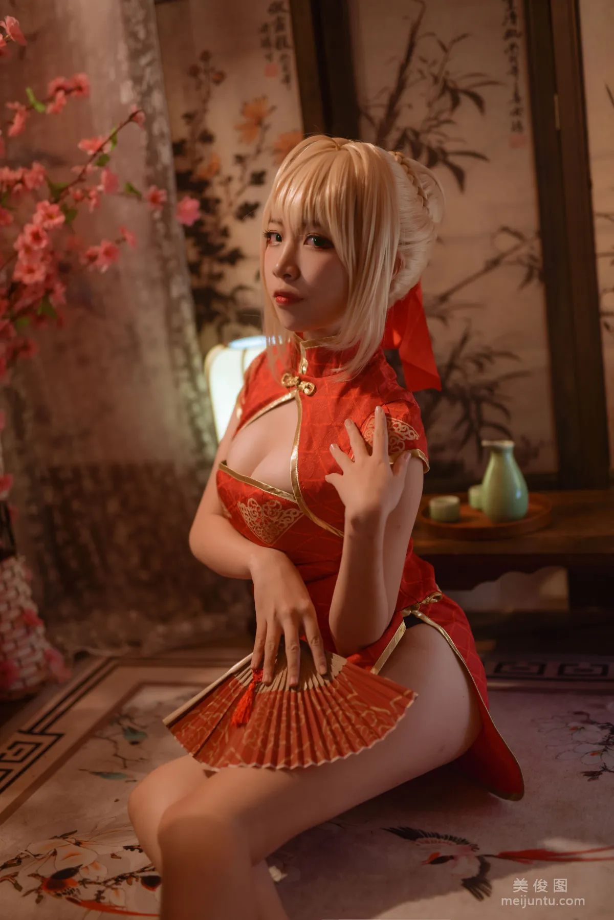 二佐Nisa 《Fate尼禄旗袍》 写真集8