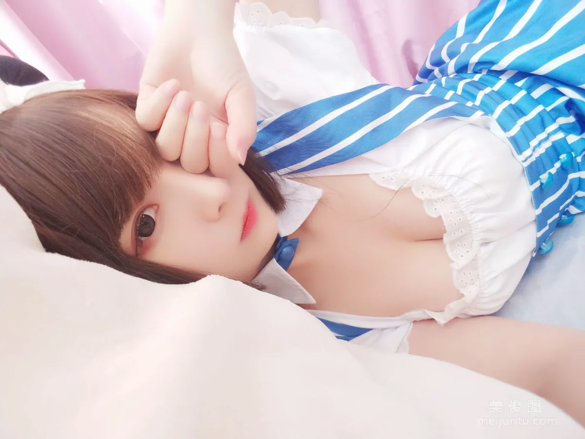 [Web Celebrity Coser] Guchuan kagura, Kato Megumi Maid, Photo Set photo 3