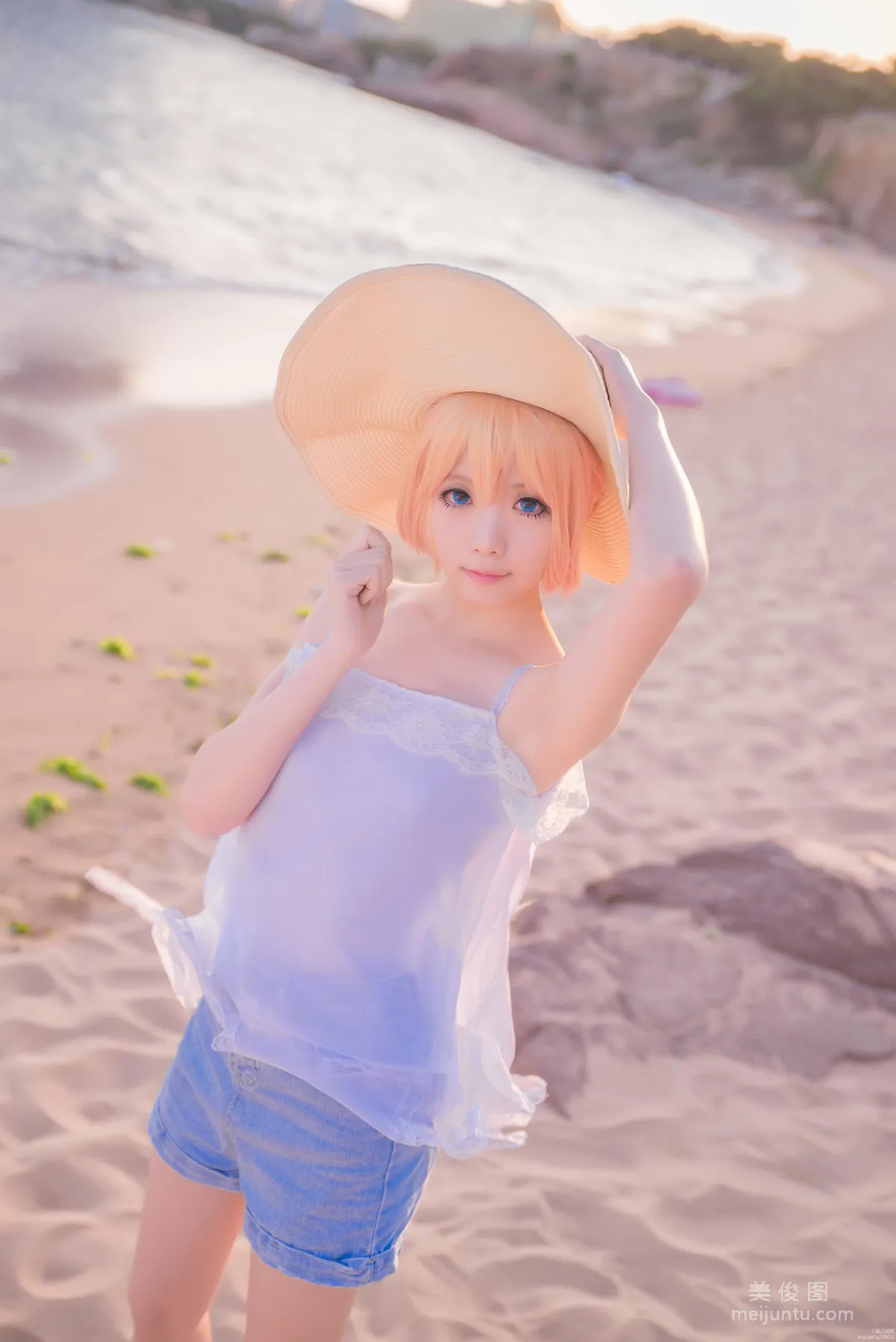 [网红Coser] 星之迟迟 《刀剑乱舞COS乱藤四郎》 写真集10