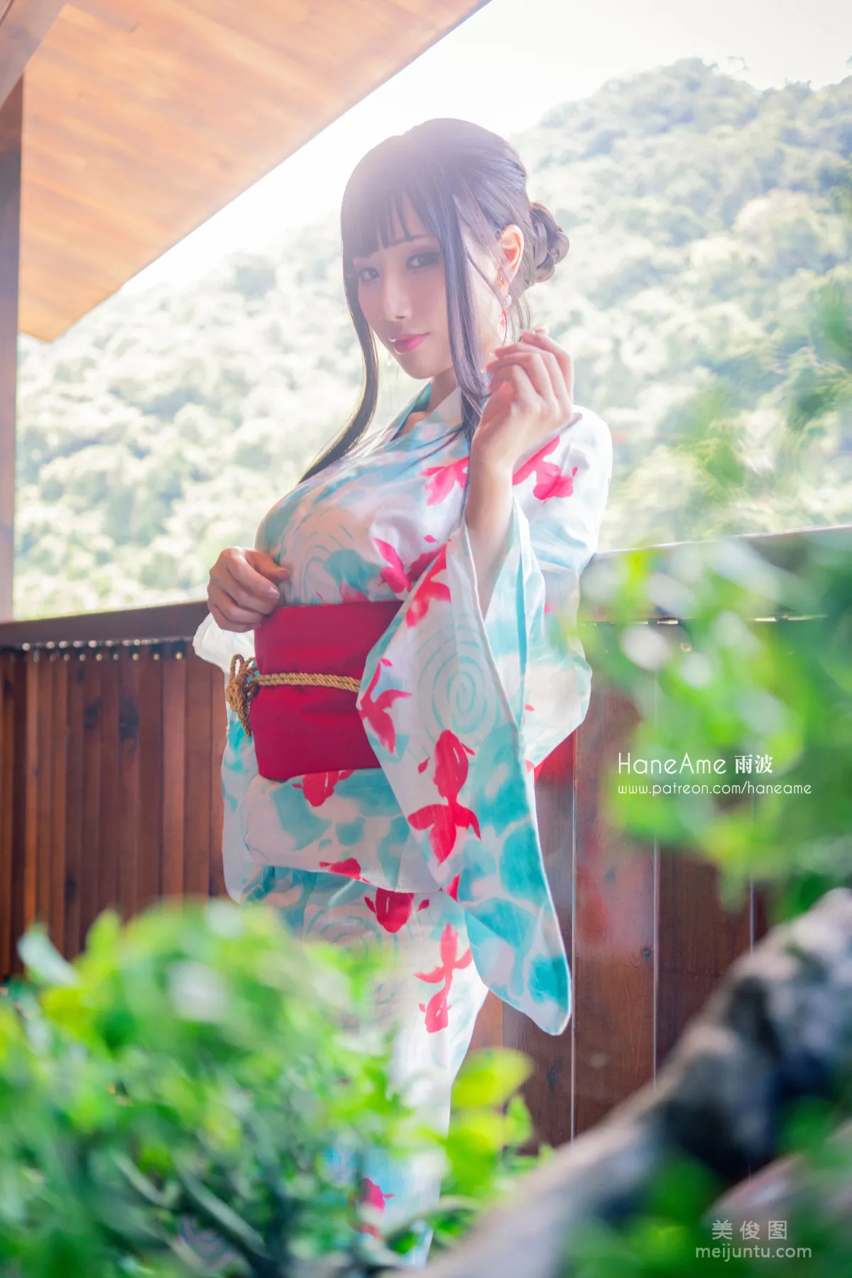 [Web Idols Coser Beauty] Yubo HaneAme, Hot Spring Photo Set photo 3