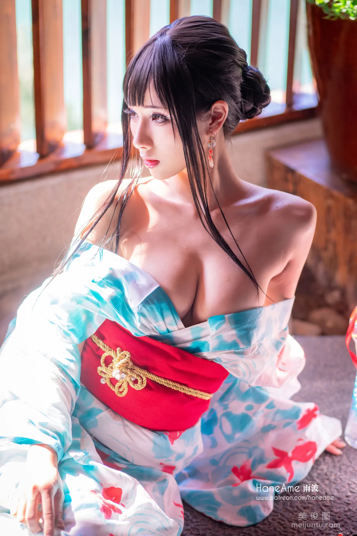 [Web Idols Coser Beauty] Yubo HaneAme, Hot Spring Photo Set photo 32