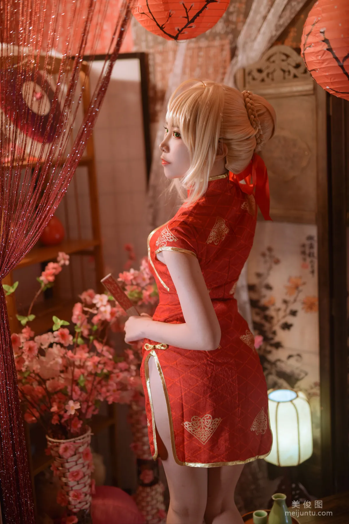 二佐Nisa 《Fate尼禄旗袍》 写真集19