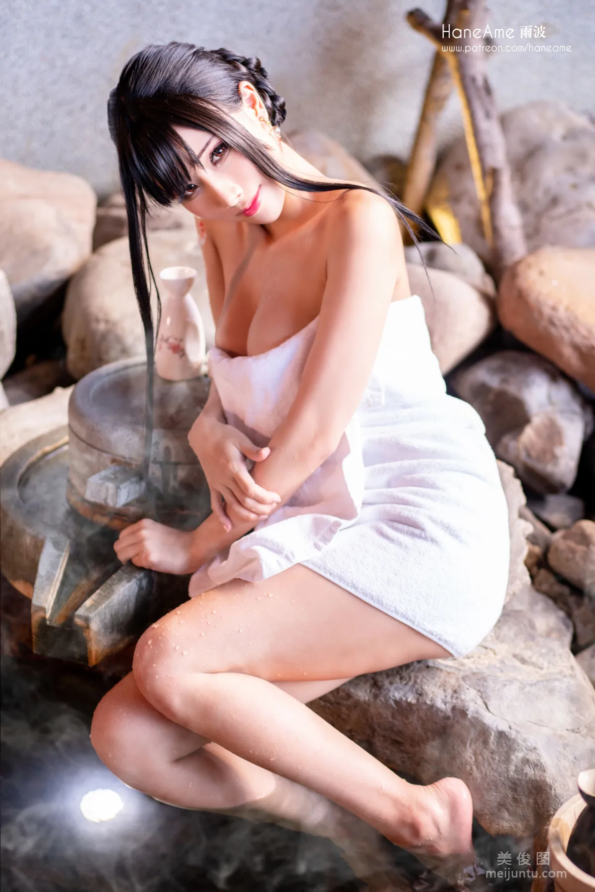 [Web Idols Coser Beauty] Yubo HaneAme, Hot Spring Photo Set photo 78