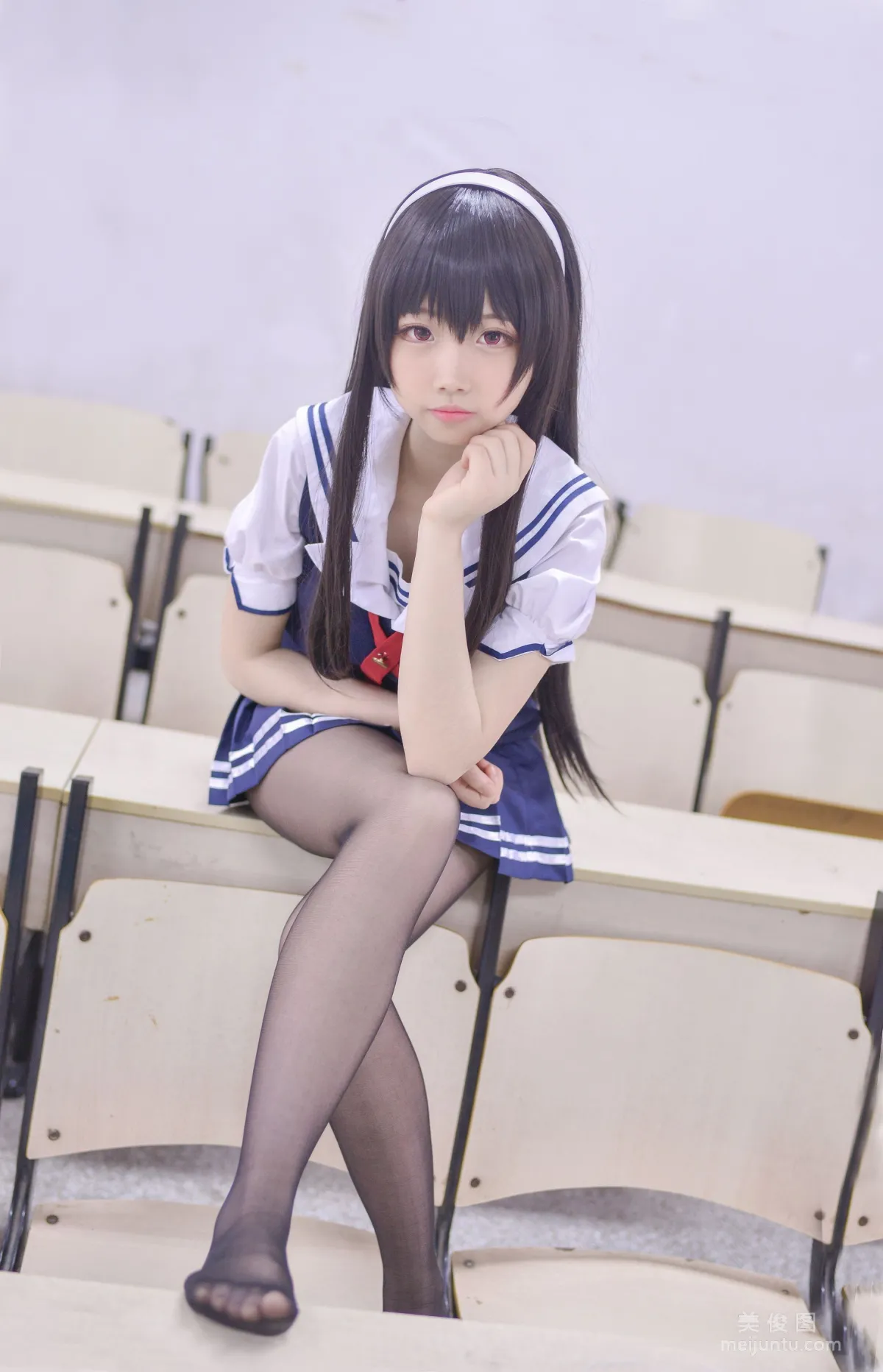 Cos Girl Xue Qi SAMA Kasumigaoka Utaha Photo Set photo 3
