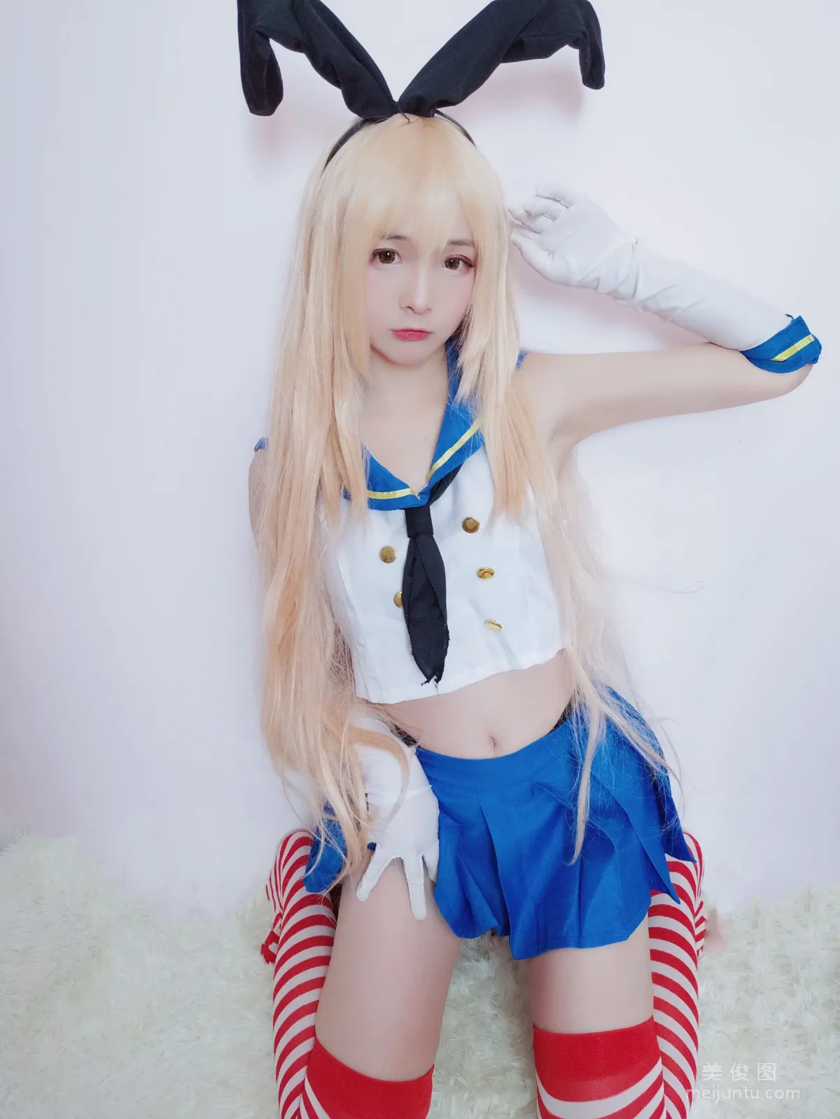 二次元美女古川kagura 《岛风》 写真集1