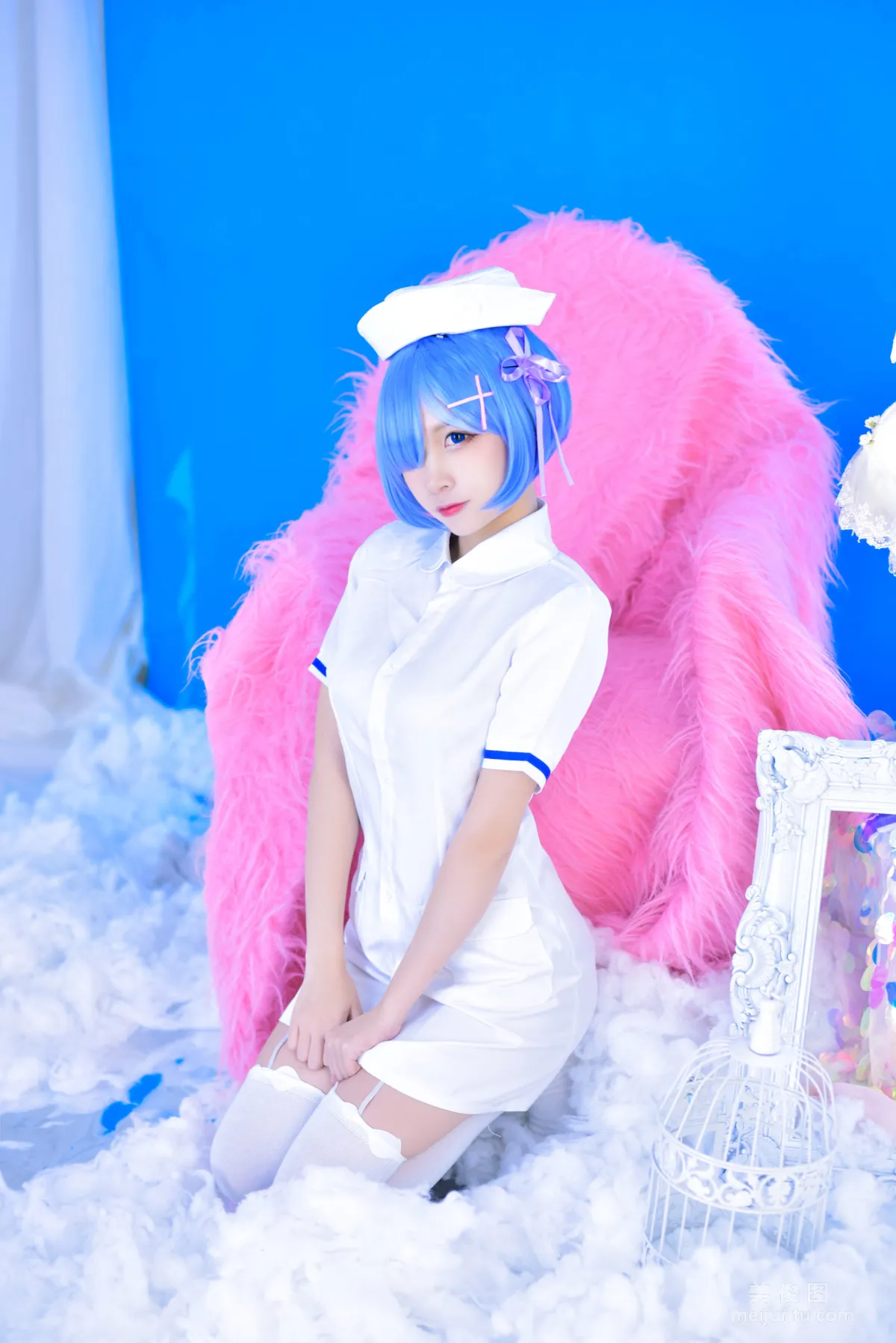 美女Coser二佐Nisa 《蕾姆护士》 写真集25