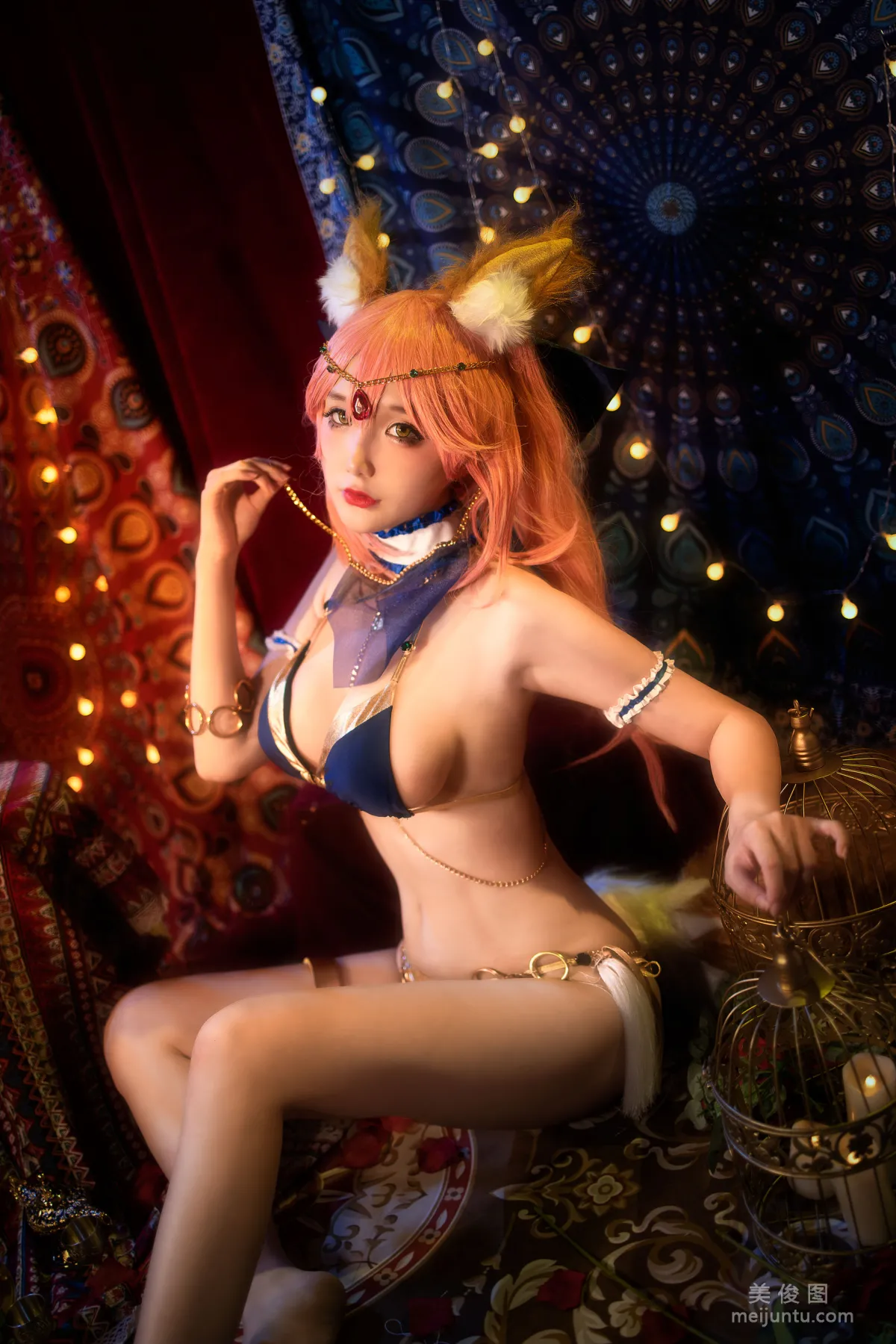 [Internet Celebrity COS] Xianjiu Airi, Little Jade Dancer Photo Set photo 8