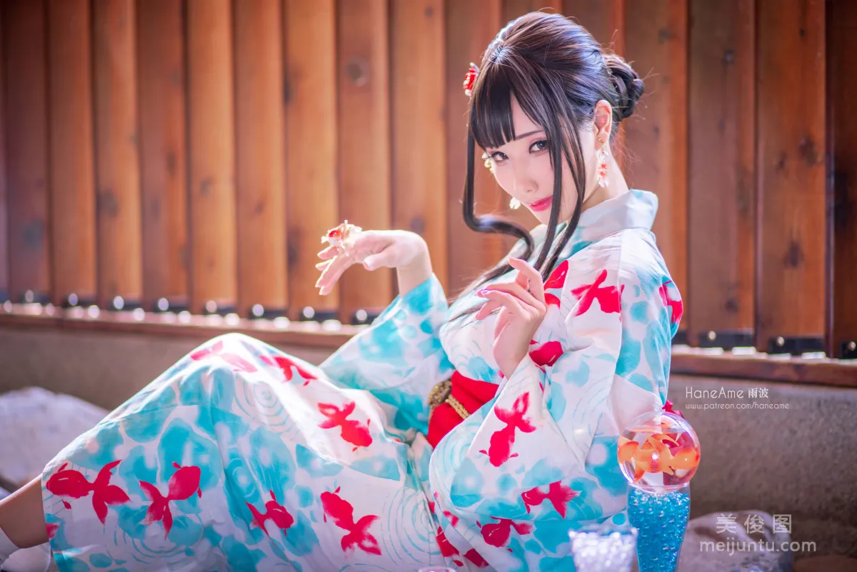 [Web Idols Coser Beauty] Yubo HaneAme, Hot Spring Photo Set photo 20