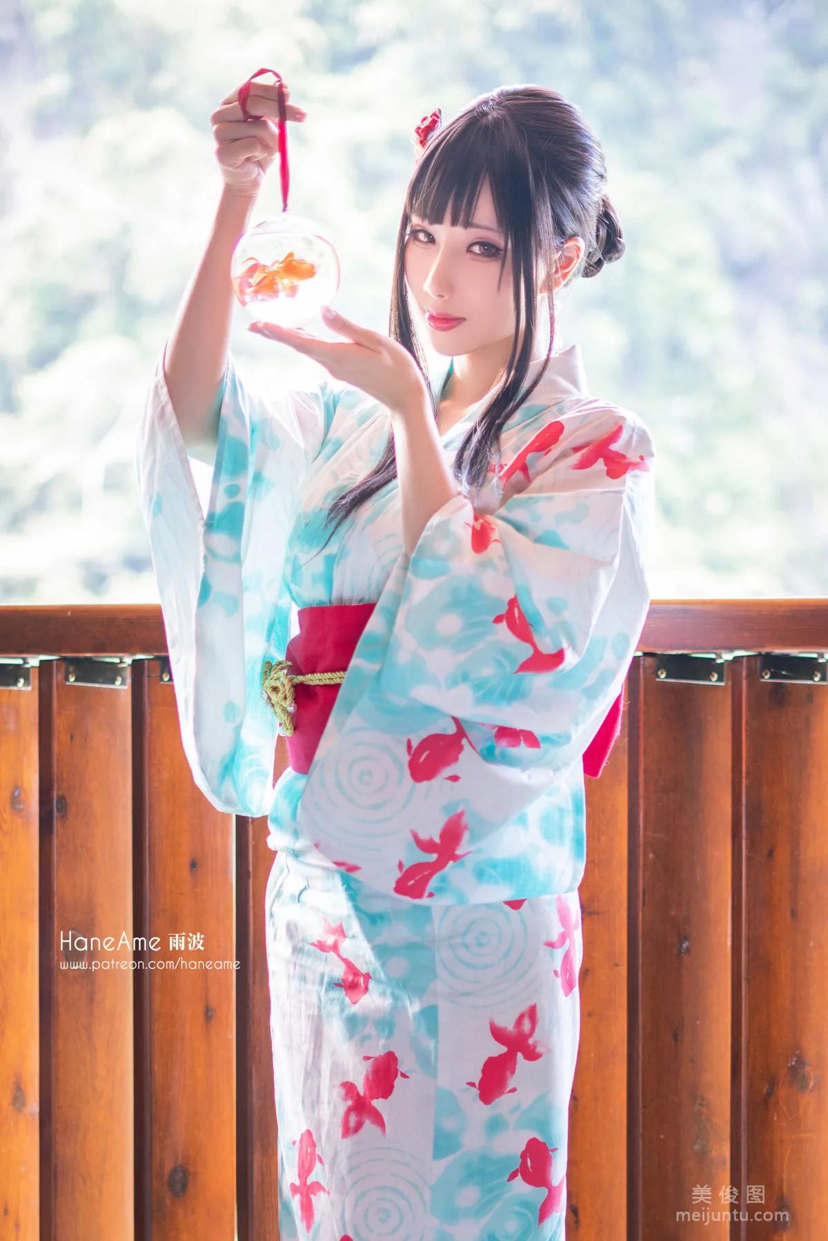 [Web Idols Coser Beauty] Yubo HaneAme, Hot Spring Photo Set photo 6