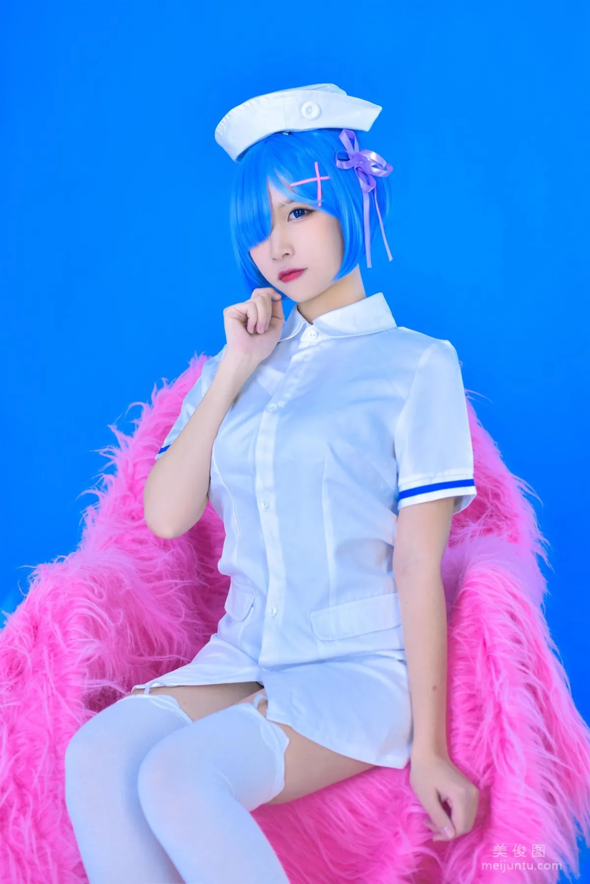 美女Coser二佐Nisa 《蕾姆护士》 写真集3