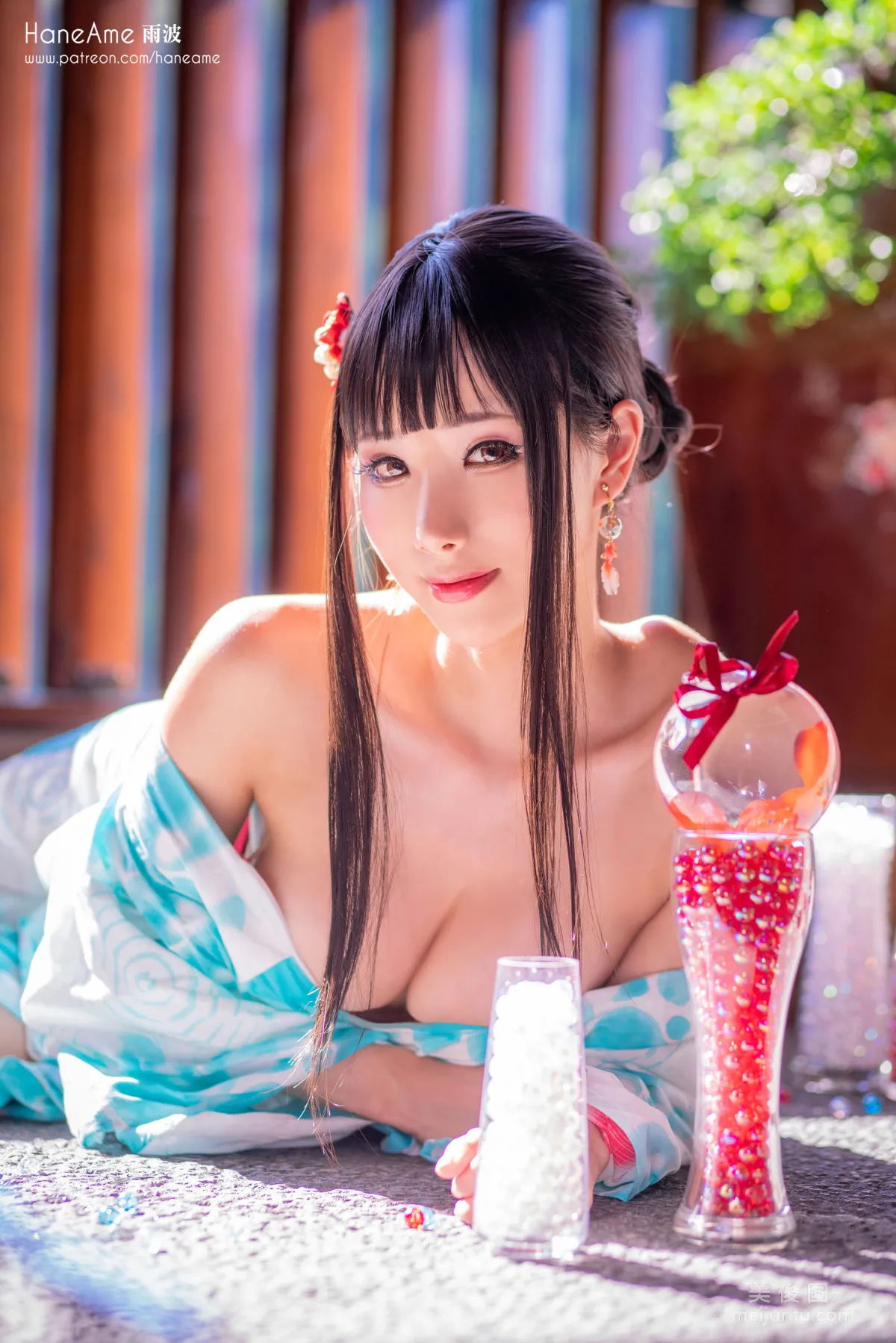 [Web Idols Coser Beauty] Yubo HaneAme, Hot Spring Photo Set photo 40