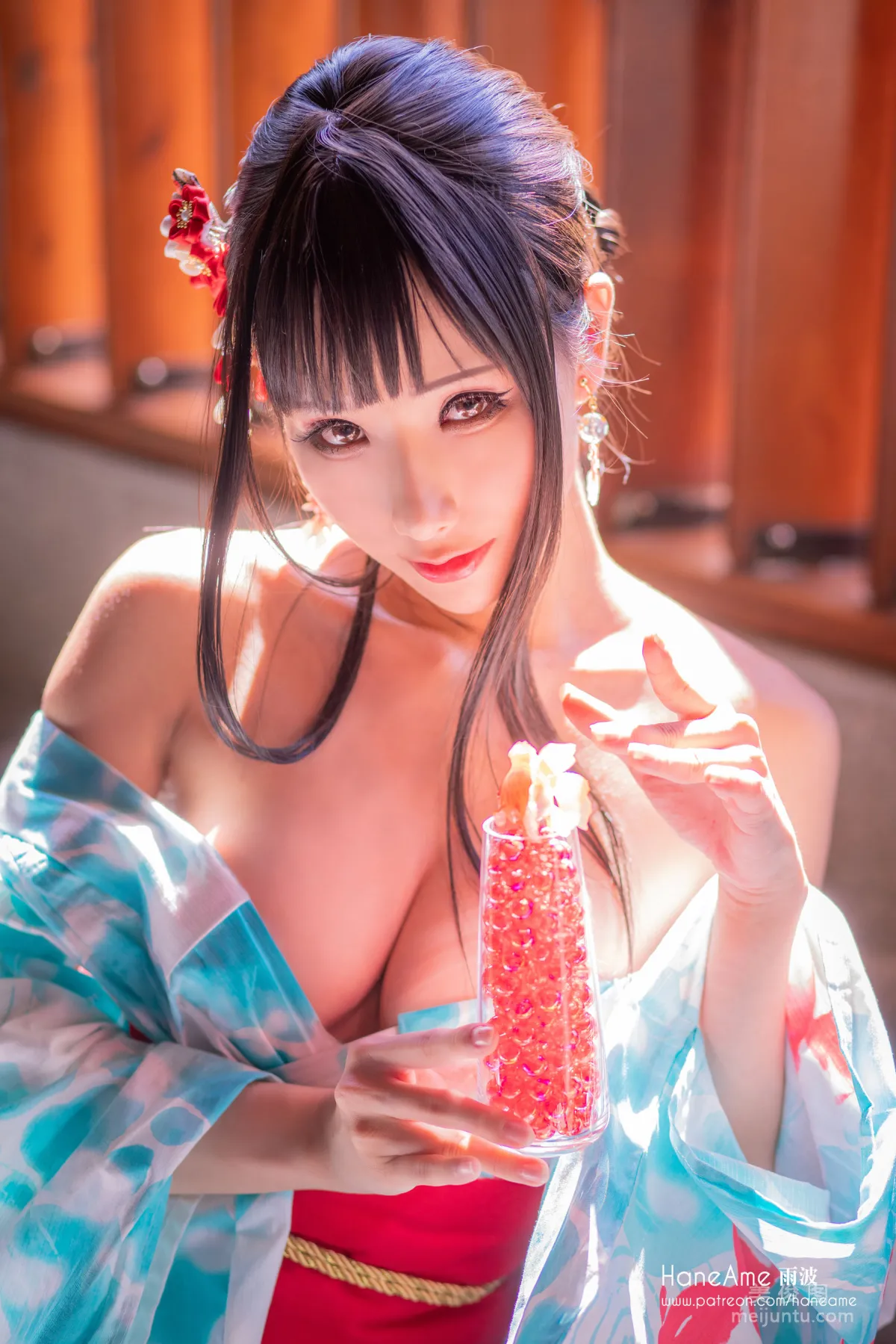 [Web Idols Coser Beauty] Yubo HaneAme, Hot Spring Photo Set photo 36