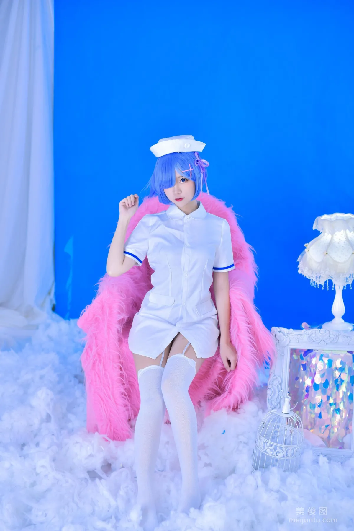 美女Coser二佐Nisa 《蕾姆护士》 写真集4