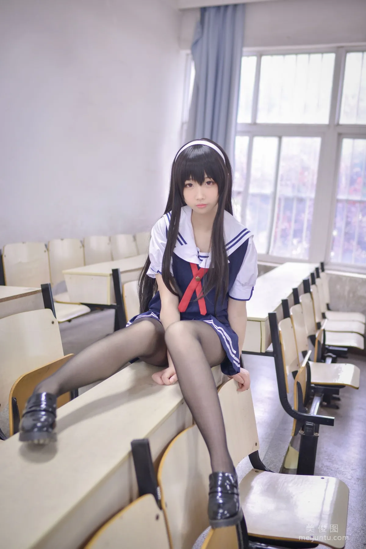 Cos Girl Xue Qi SAMA Kasumigaoka Utaha Photo Set photo 2