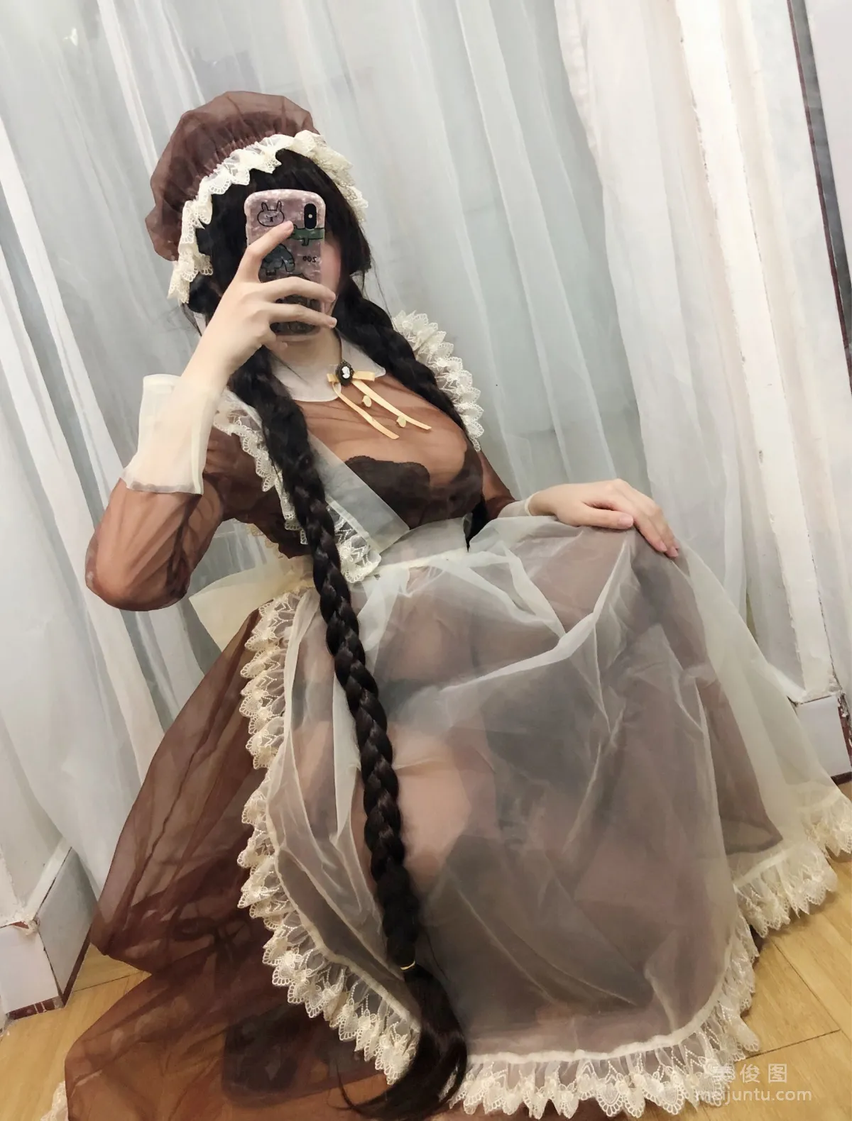 巨乳美女Coser鹿野希 《透明女仆》 写真集9