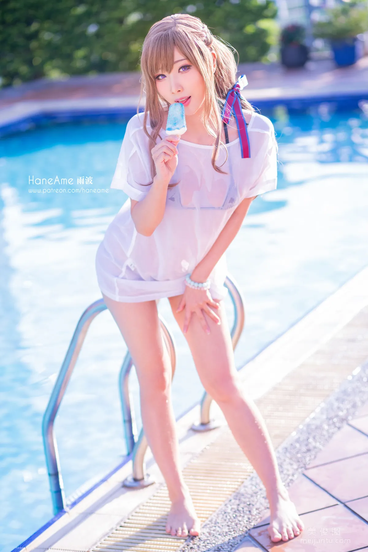 [Web Celebrity Coser] Yubo HaneAme, Mother Double Combo Photo Set photo 88