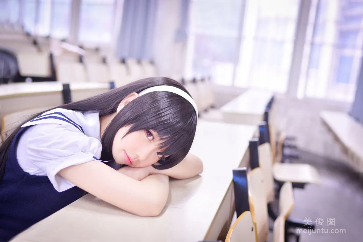 Cos Girl Xue Qi SAMA Kasumigaoka Utaha Photo Set photo 11