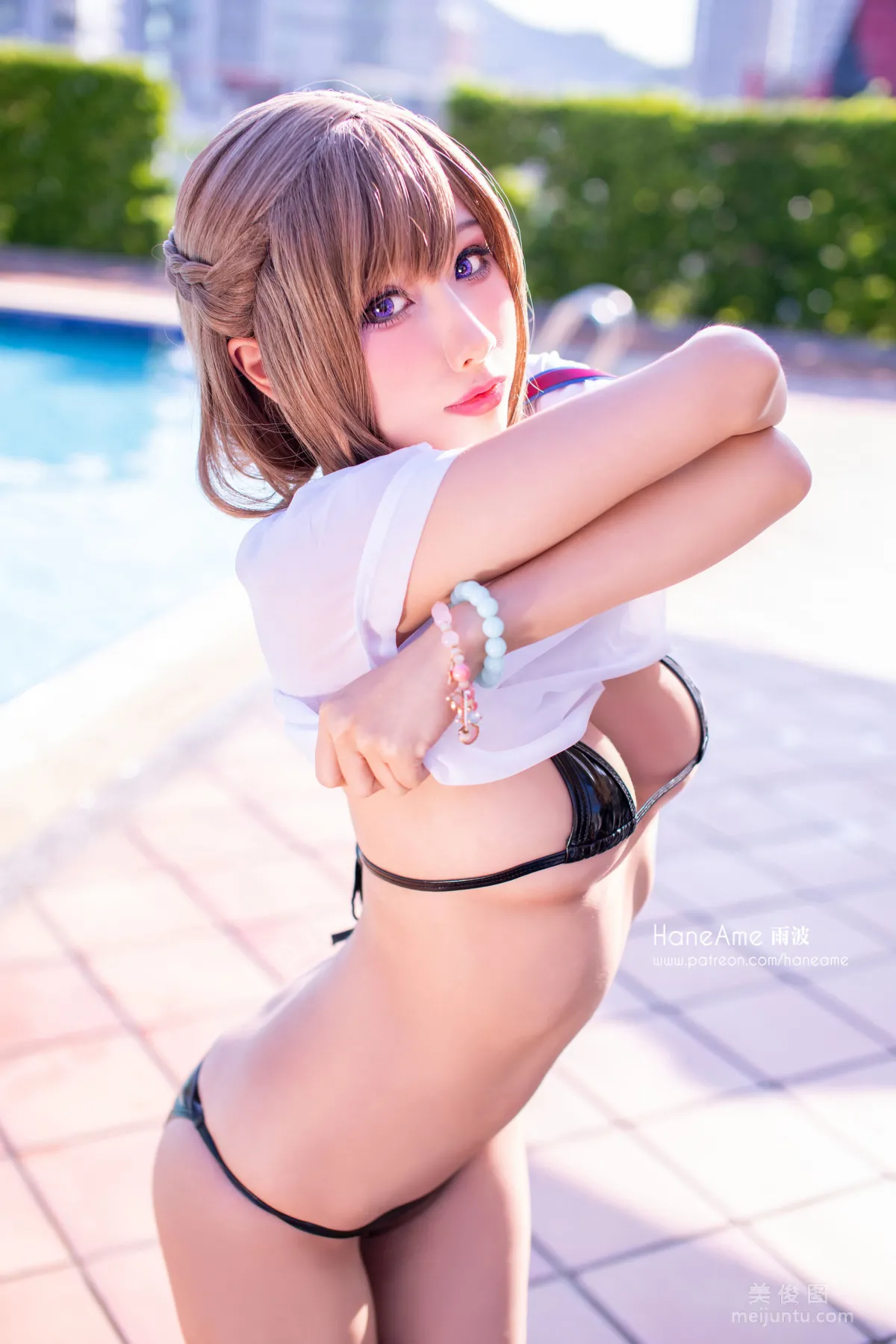 [Web Celebrity Coser] Yubo HaneAme, Mother Double Combo Photo Set photo 93