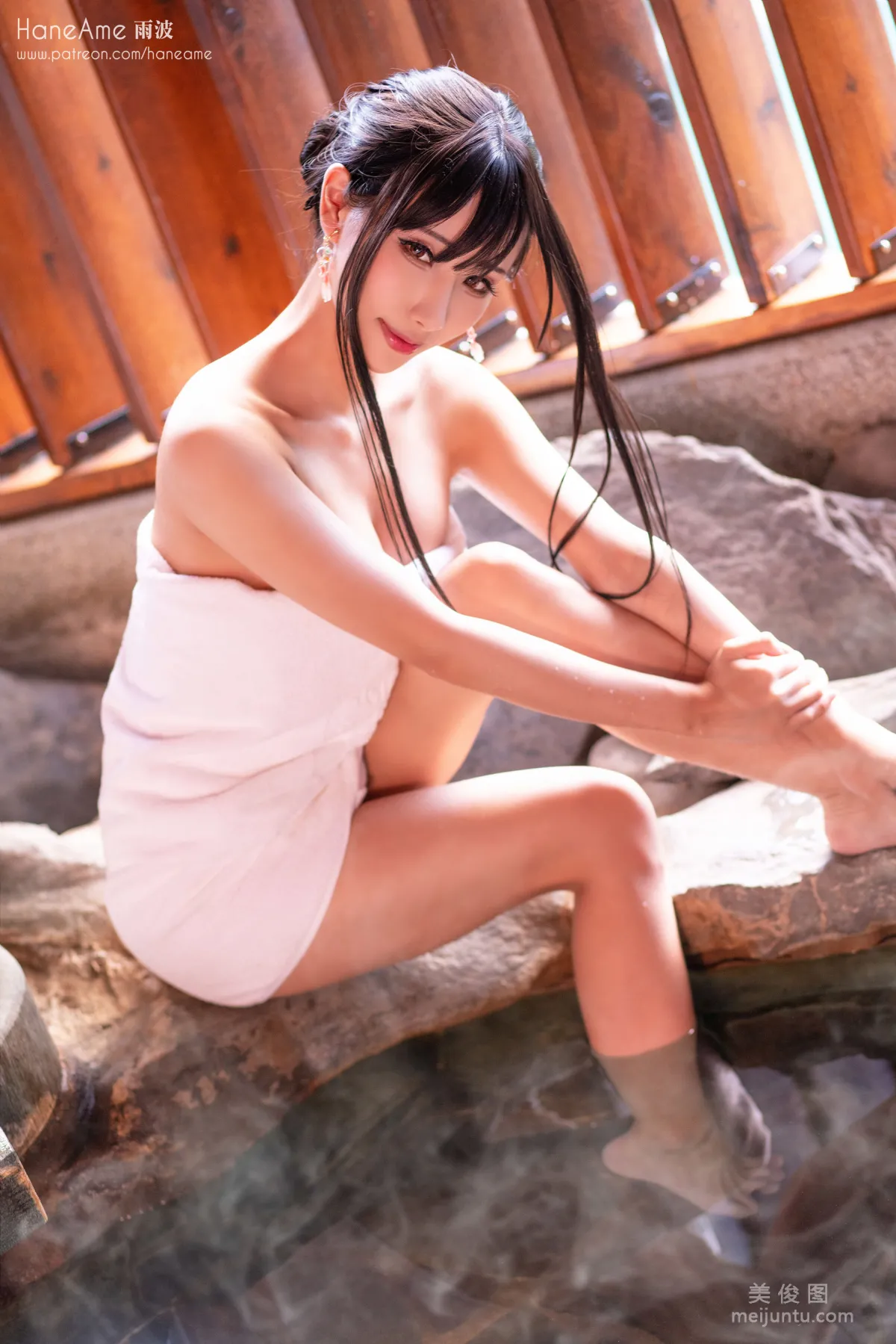 [Web Idols Coser Beauty] Yubo HaneAme, Hot Spring Photo Set photo 79