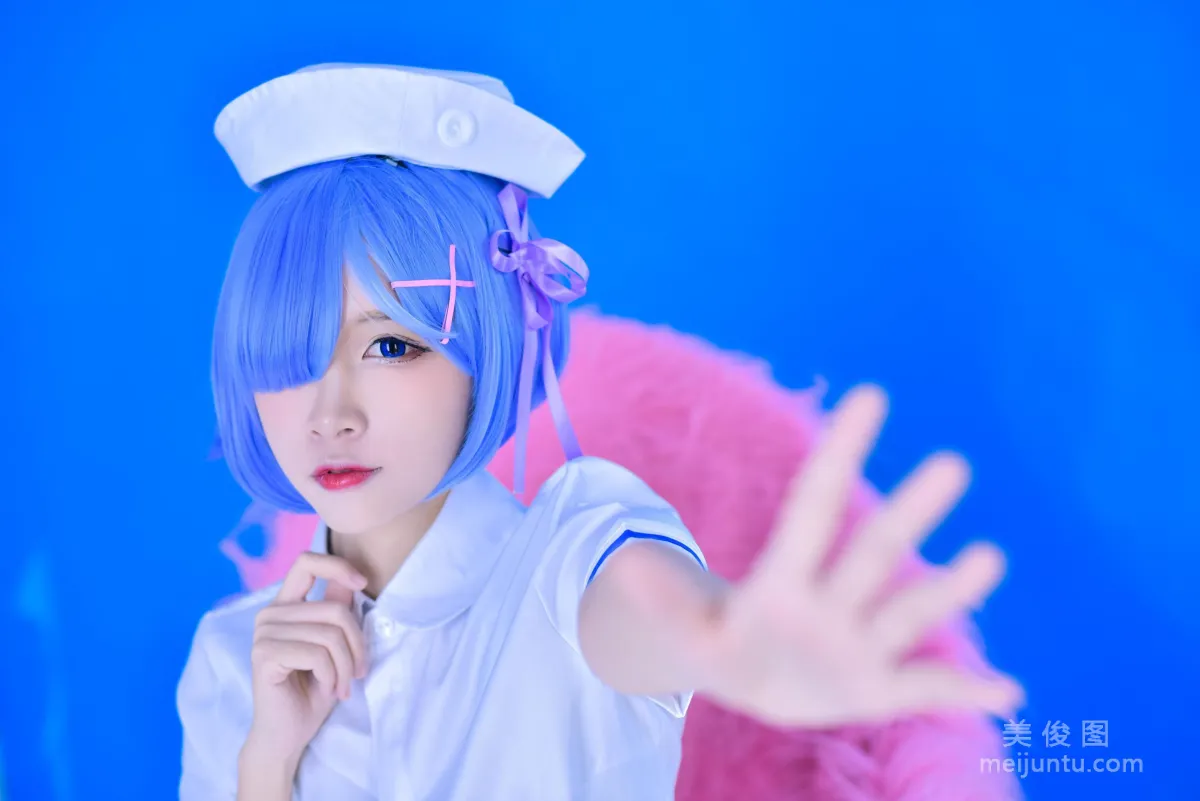 美女Coser二佐Nisa 《蕾姆护士》 写真集8