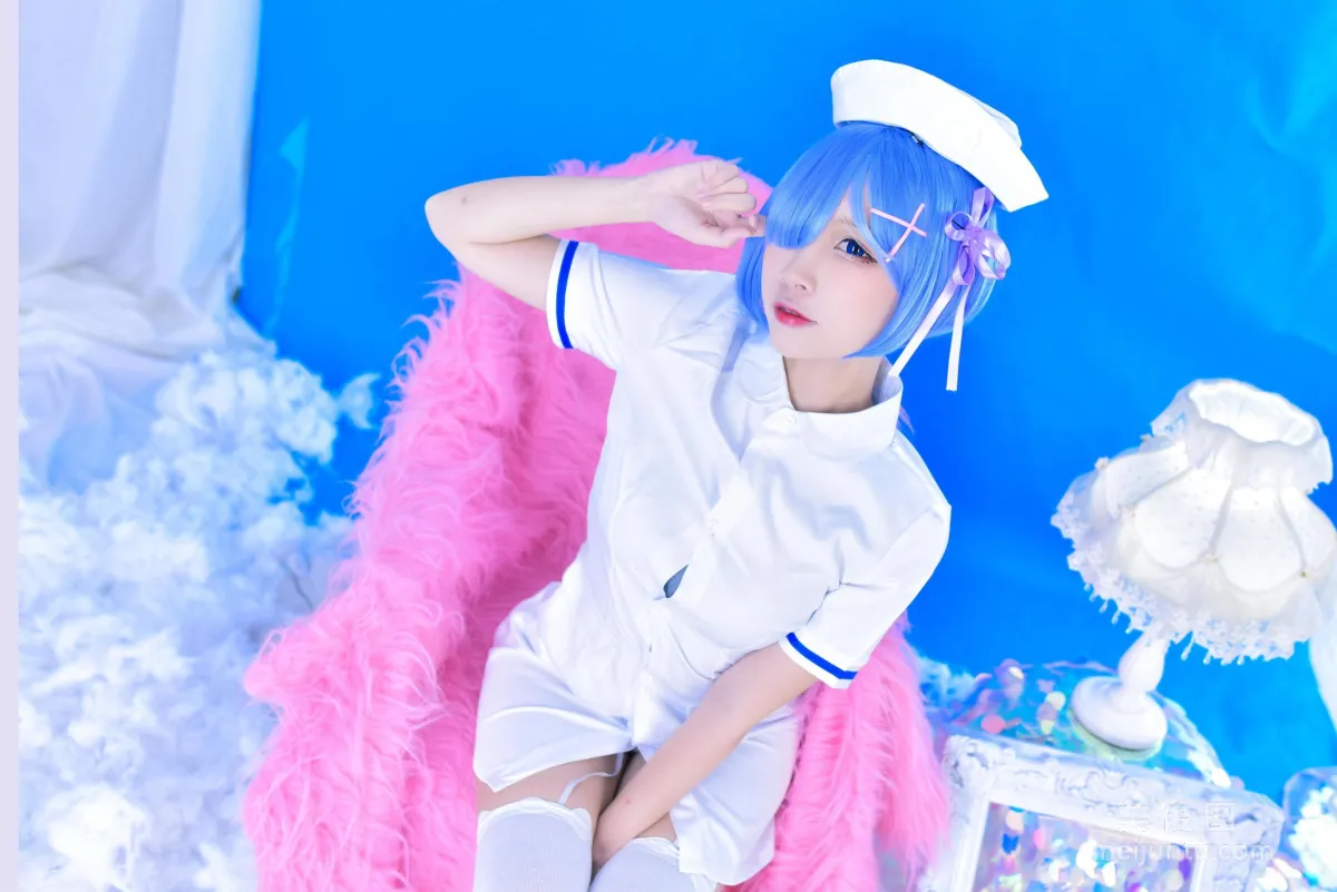 美女Coser二佐Nisa 《蕾姆护士》 写真集12