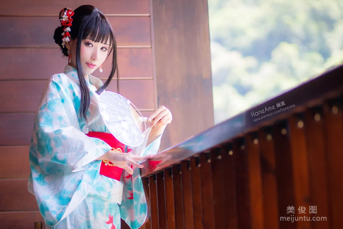 [Web Idols Coser Beauty] Yubo HaneAme, Hot Spring Photo Set photo 14