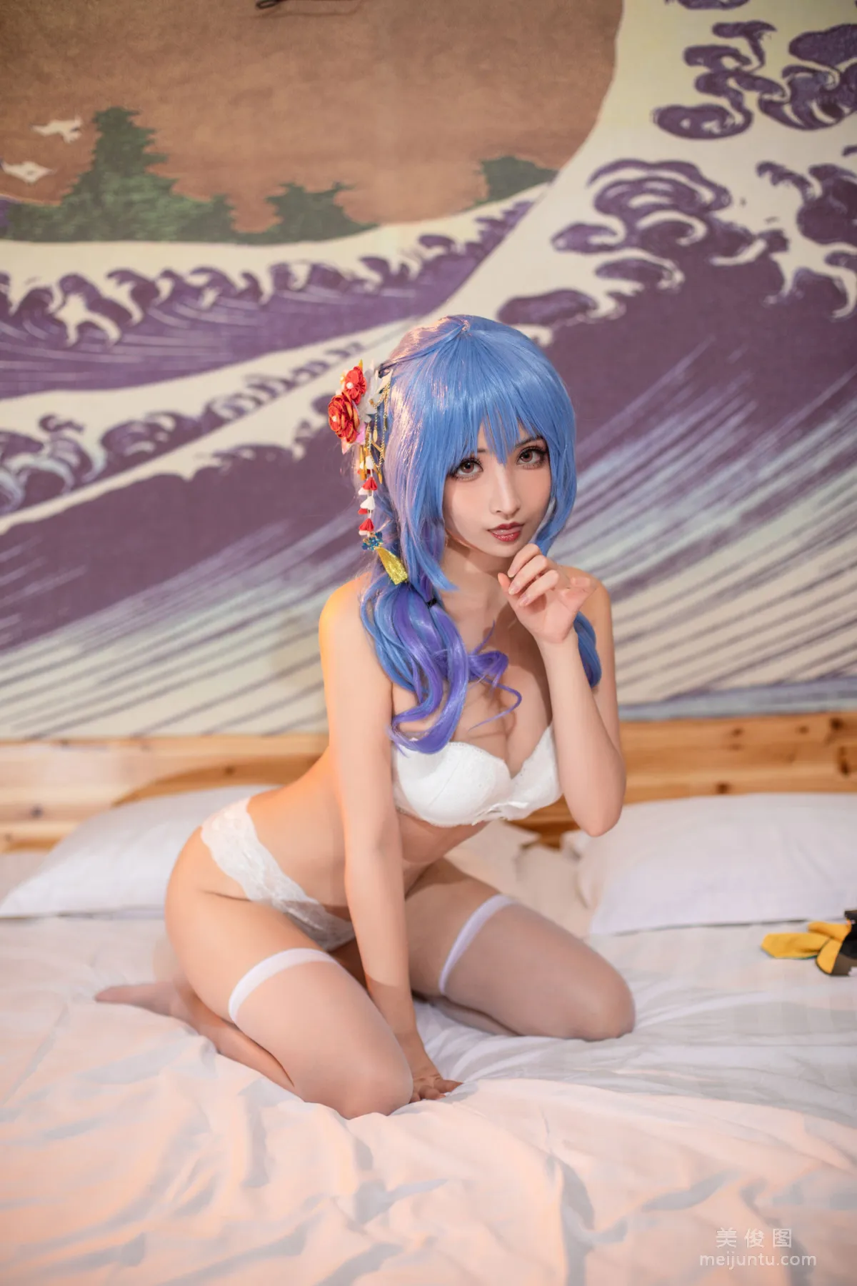 rioko Liang Liangzi, Drinking Under the Snow in St. Louis Photo Set photo 19