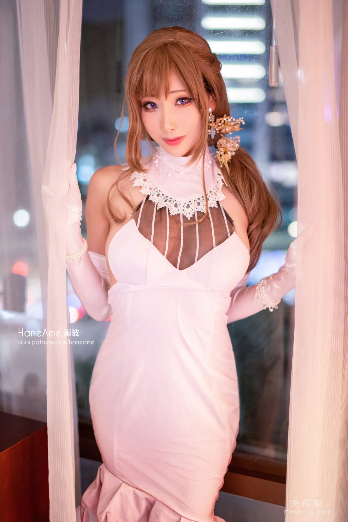 [Web Celebrity Coser] Yubo HaneAme, Mother Double Combo Photo Set photo 37