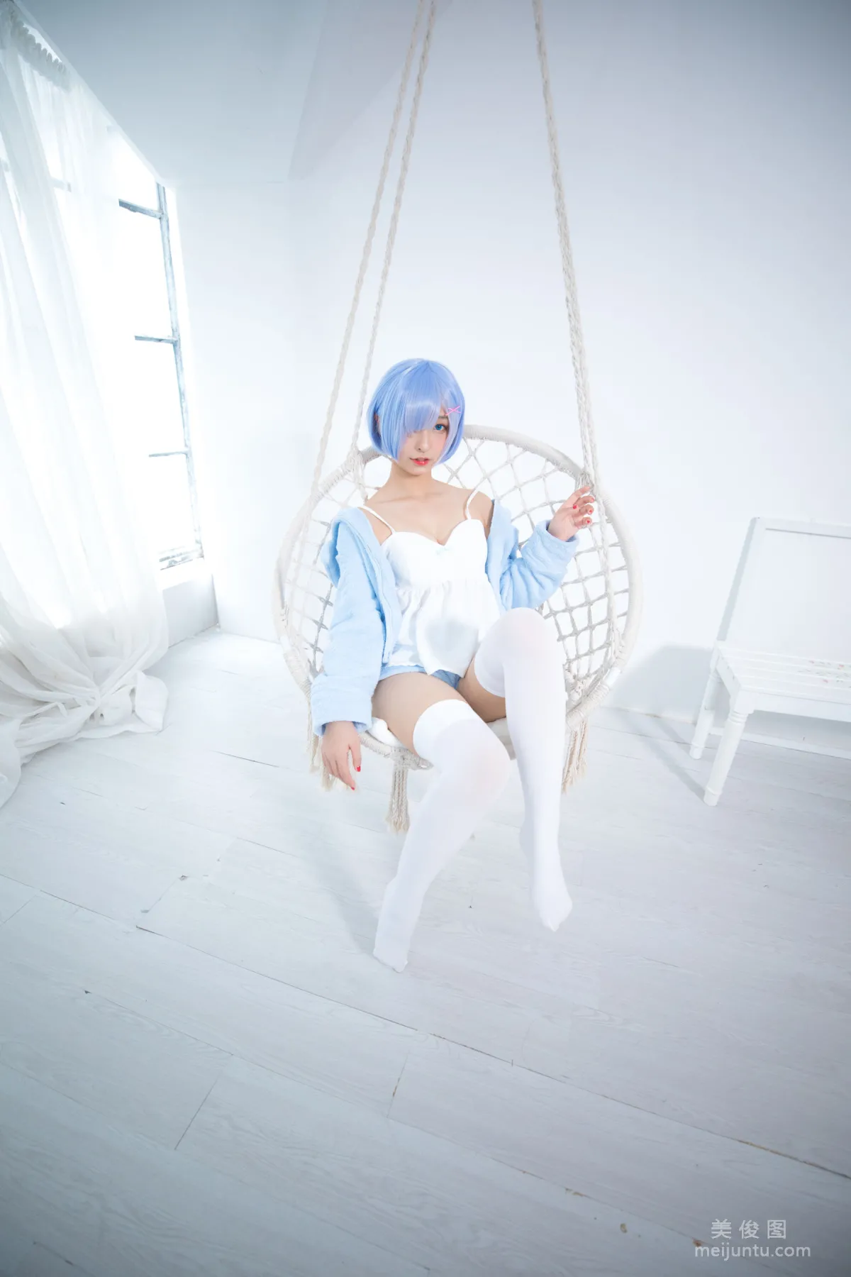 [Web Celebrity Coser] Guchuan kagura 'Rem' Photo Set photo 28