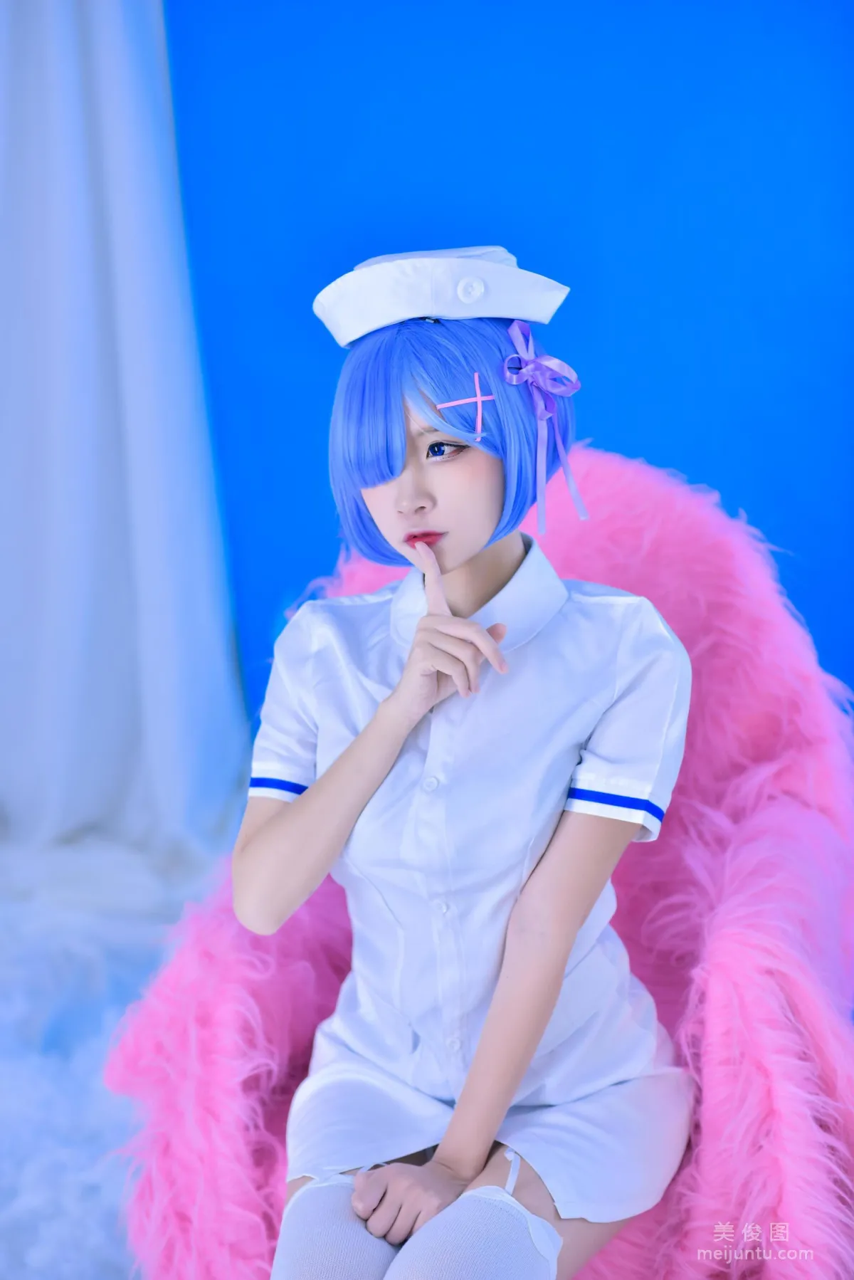 美女Coser二佐Nisa 《蕾姆护士》 写真集9