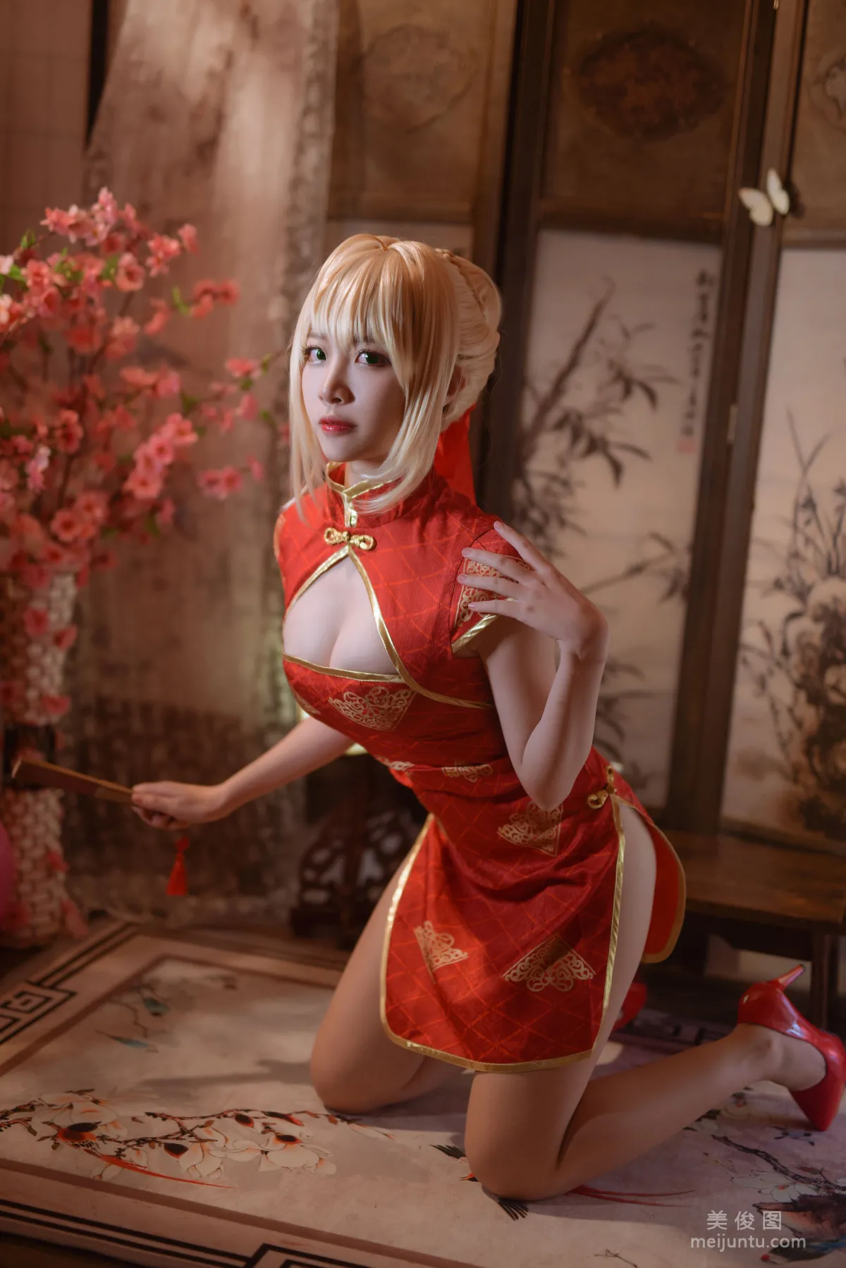 二佐Nisa 《Fate尼禄旗袍》 写真集3