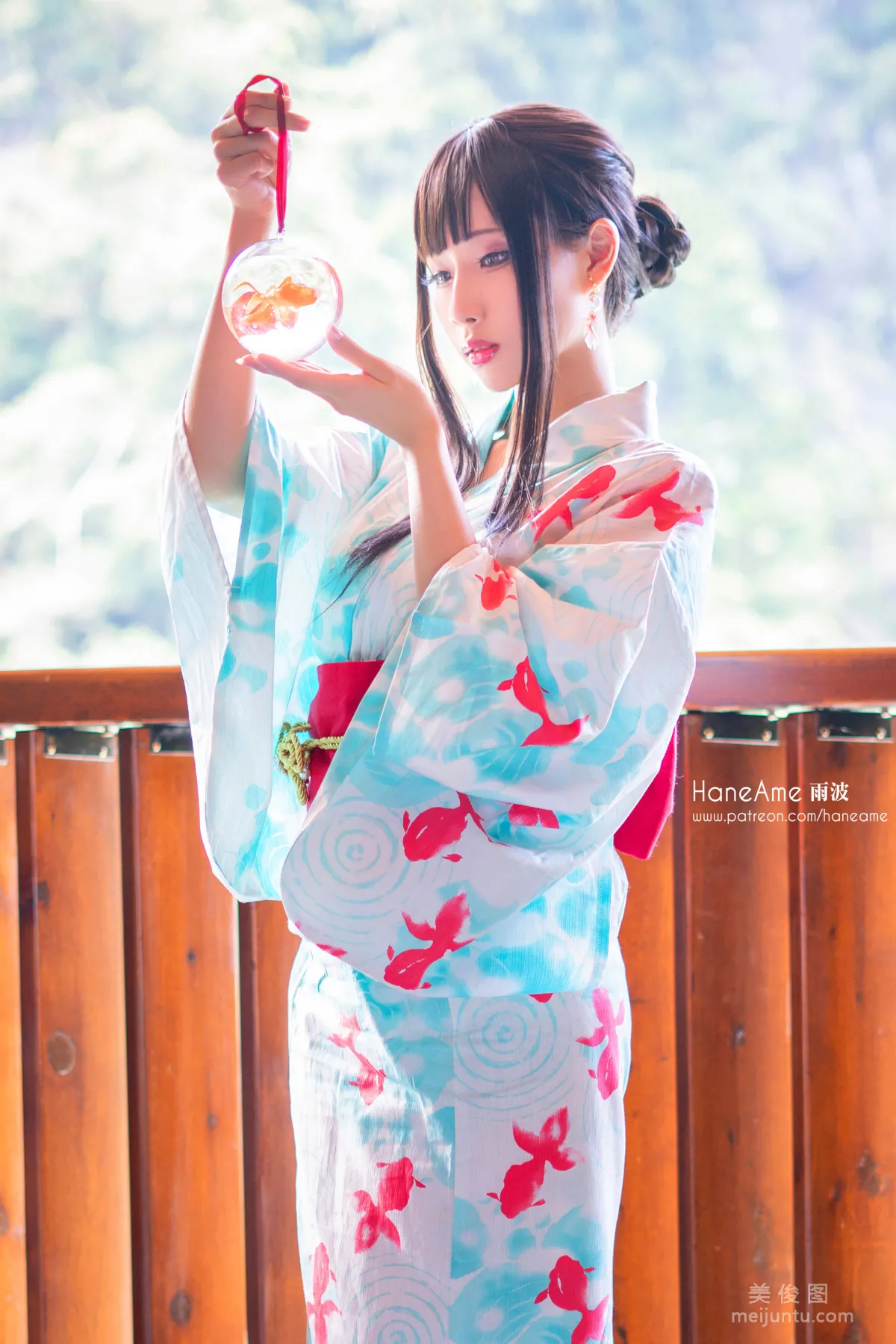 [Web Idols Coser Beauty] Yubo HaneAme, Hot Spring Photo Set photo 7