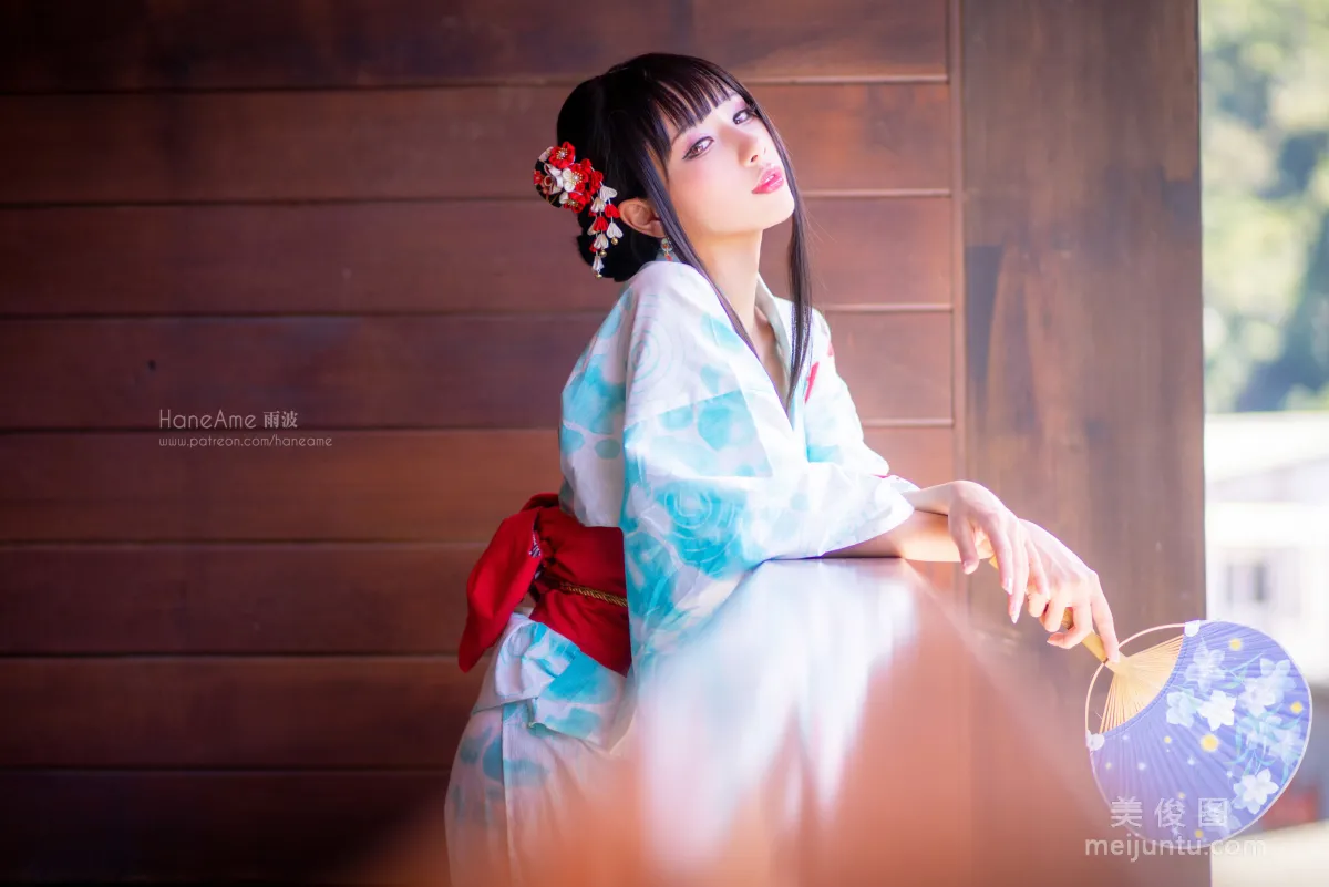 [Web Idols Coser Beauty] Yubo HaneAme, Hot Spring Photo Set photo 16