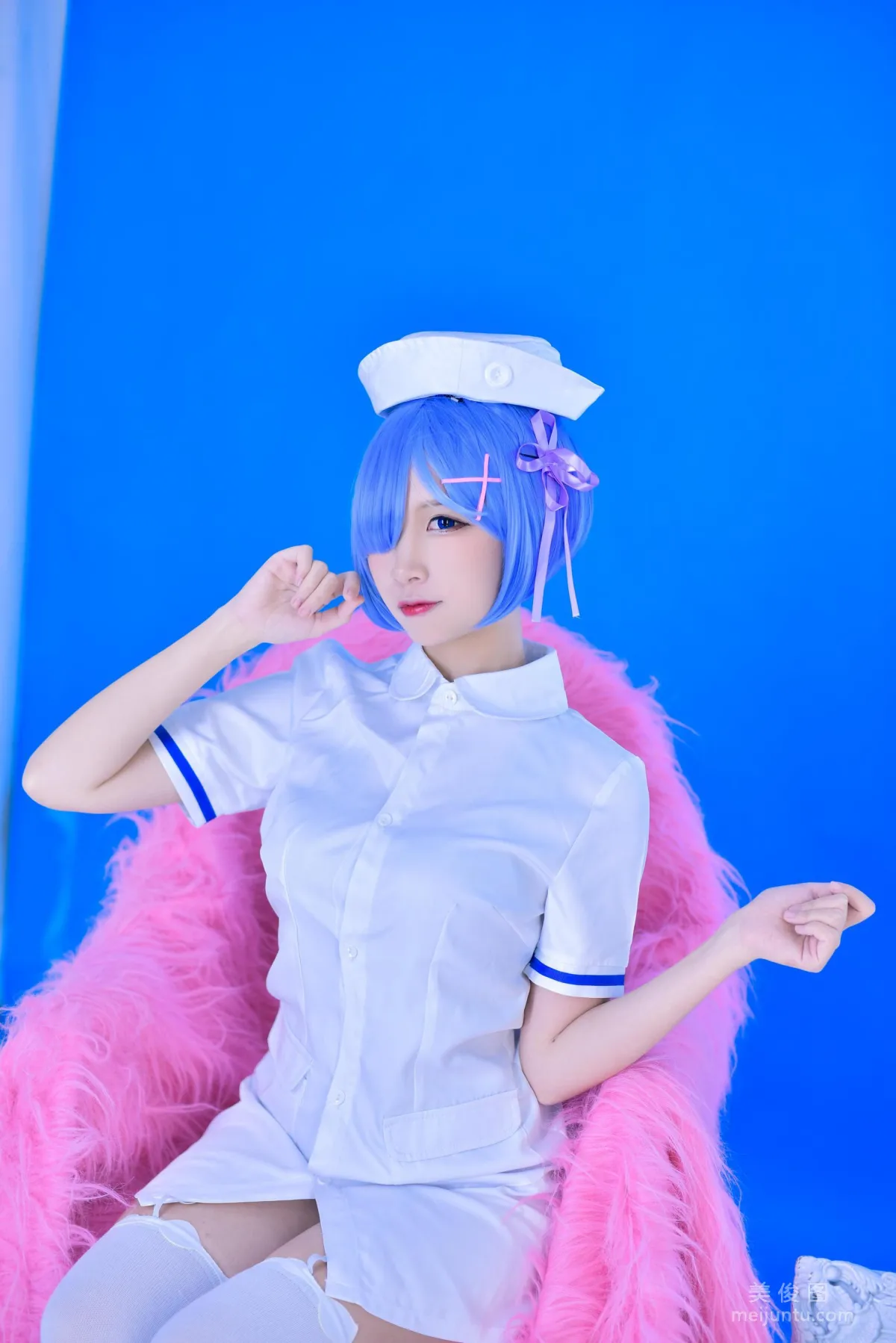 美女Coser二佐Nisa 《蕾姆护士》 写真集2