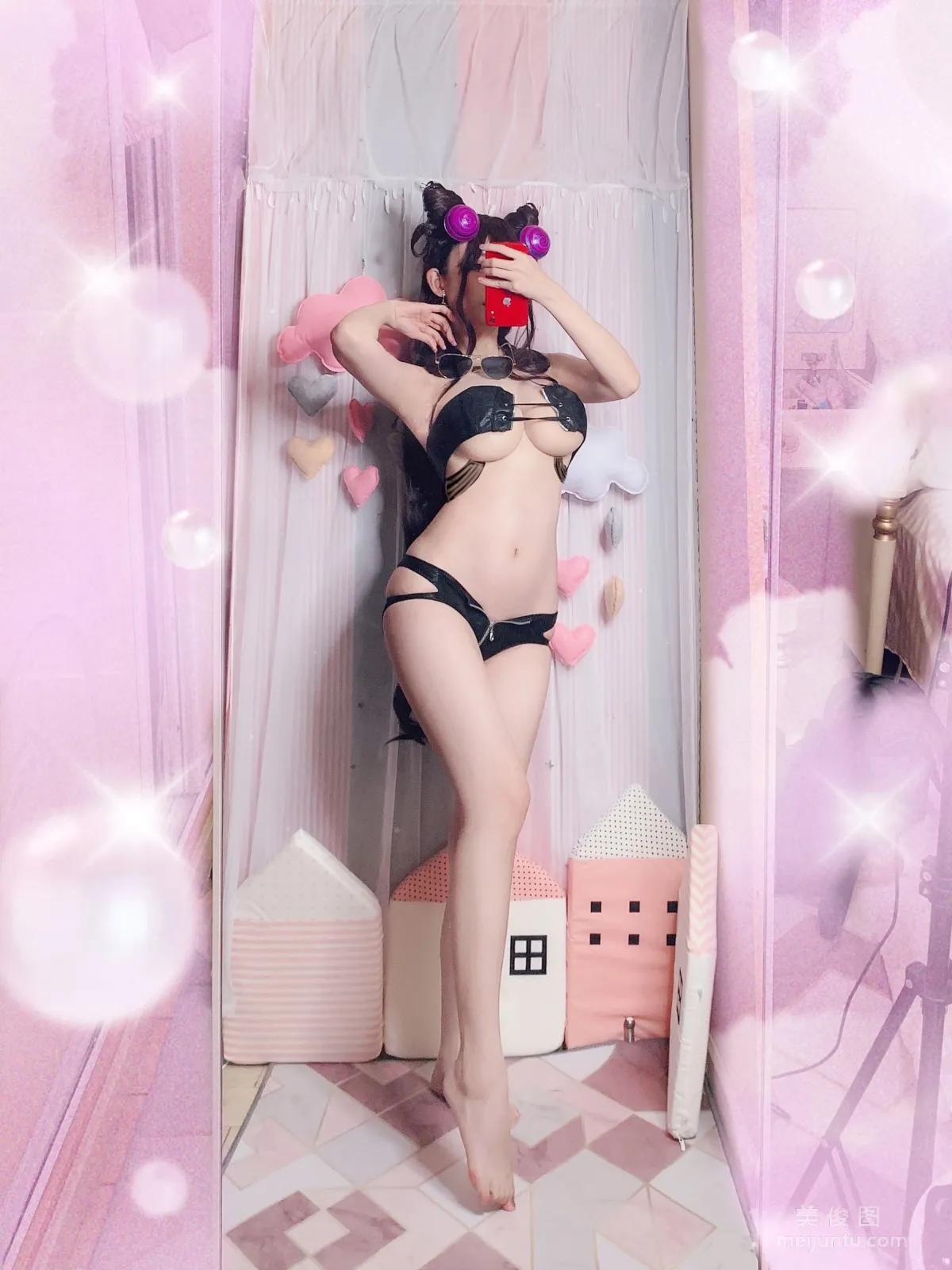 [Web Celebrity Coser] rioko Liang Liangzi, Murasaki Shikibu Swimsuit Photo Set photo 7