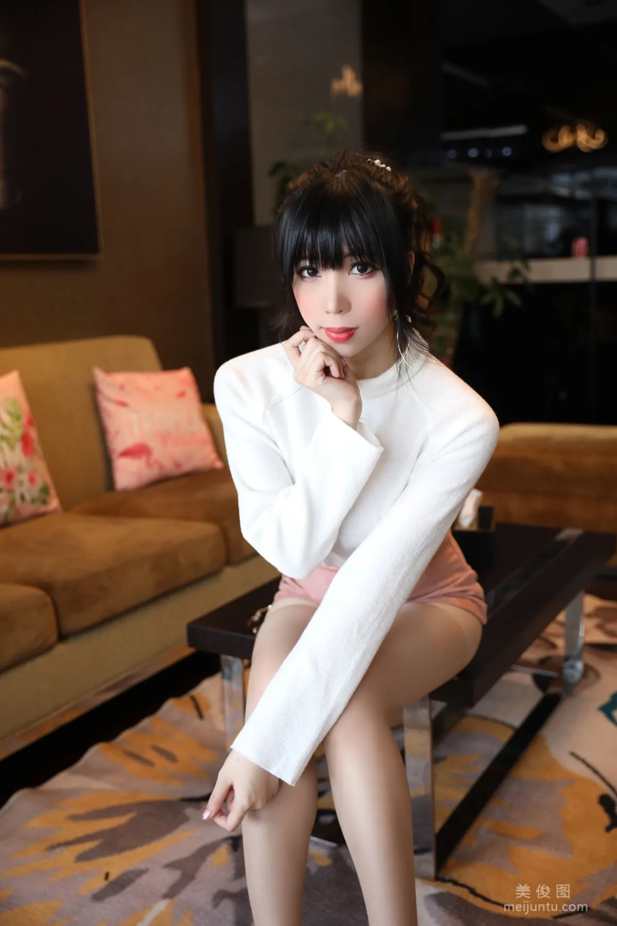 巨乳美女鹿野希 《單馬尾眼鏡娘》 寫真集 12