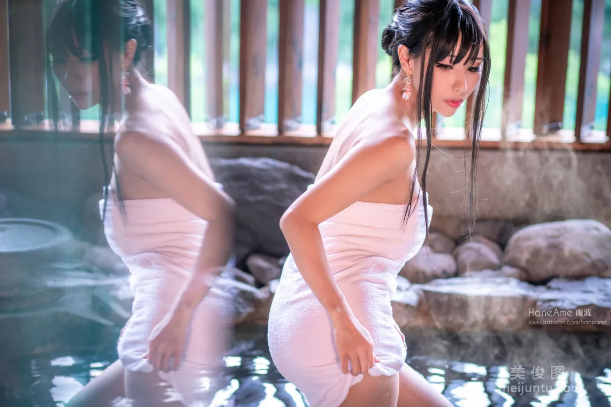 [Web Idols Coser Beauty] Yubo HaneAme, Hot Spring Photo Set photo 90
