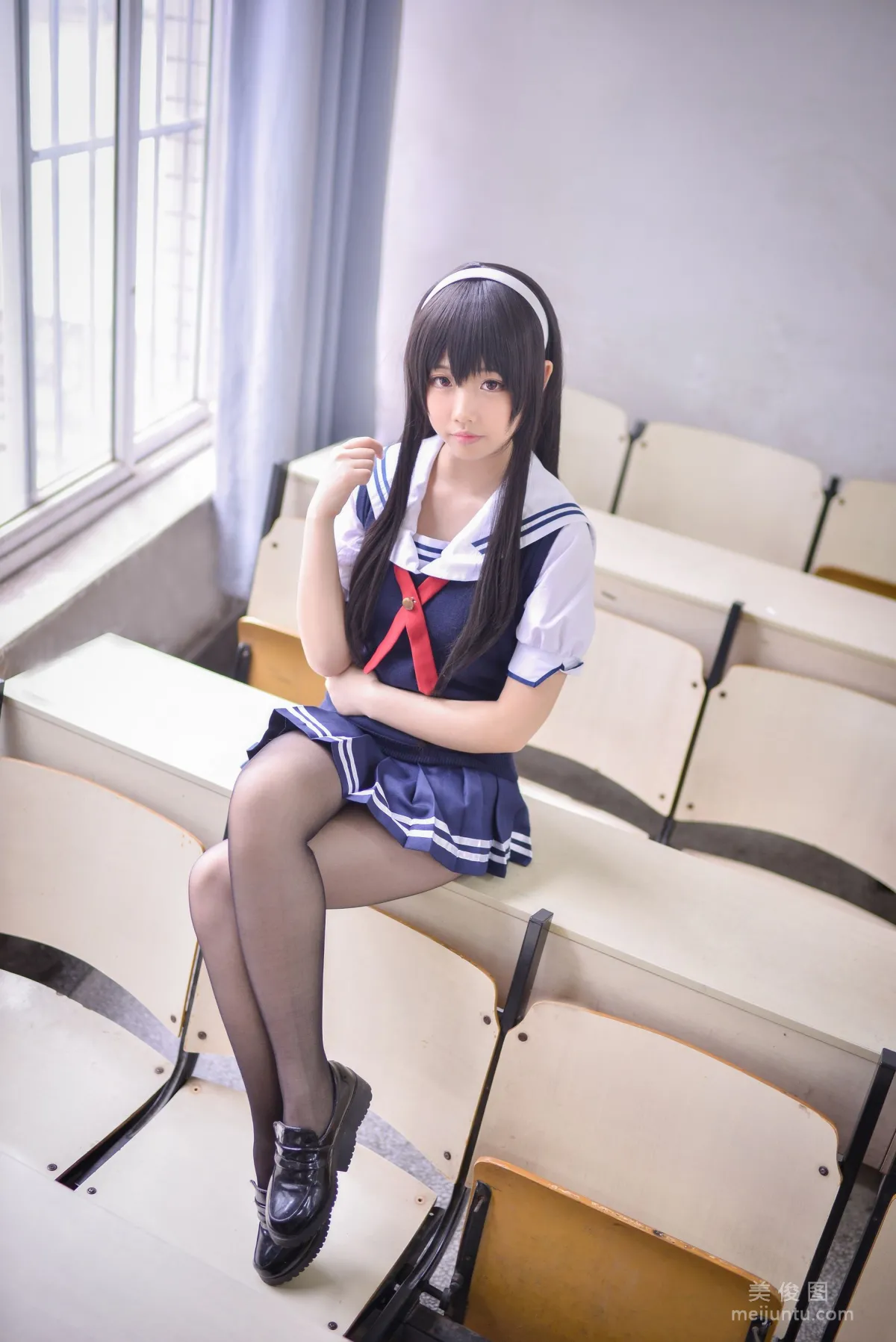 Cos Girl Xue Qi SAMA Kasumigaoka Utaha Photo Set photo 17