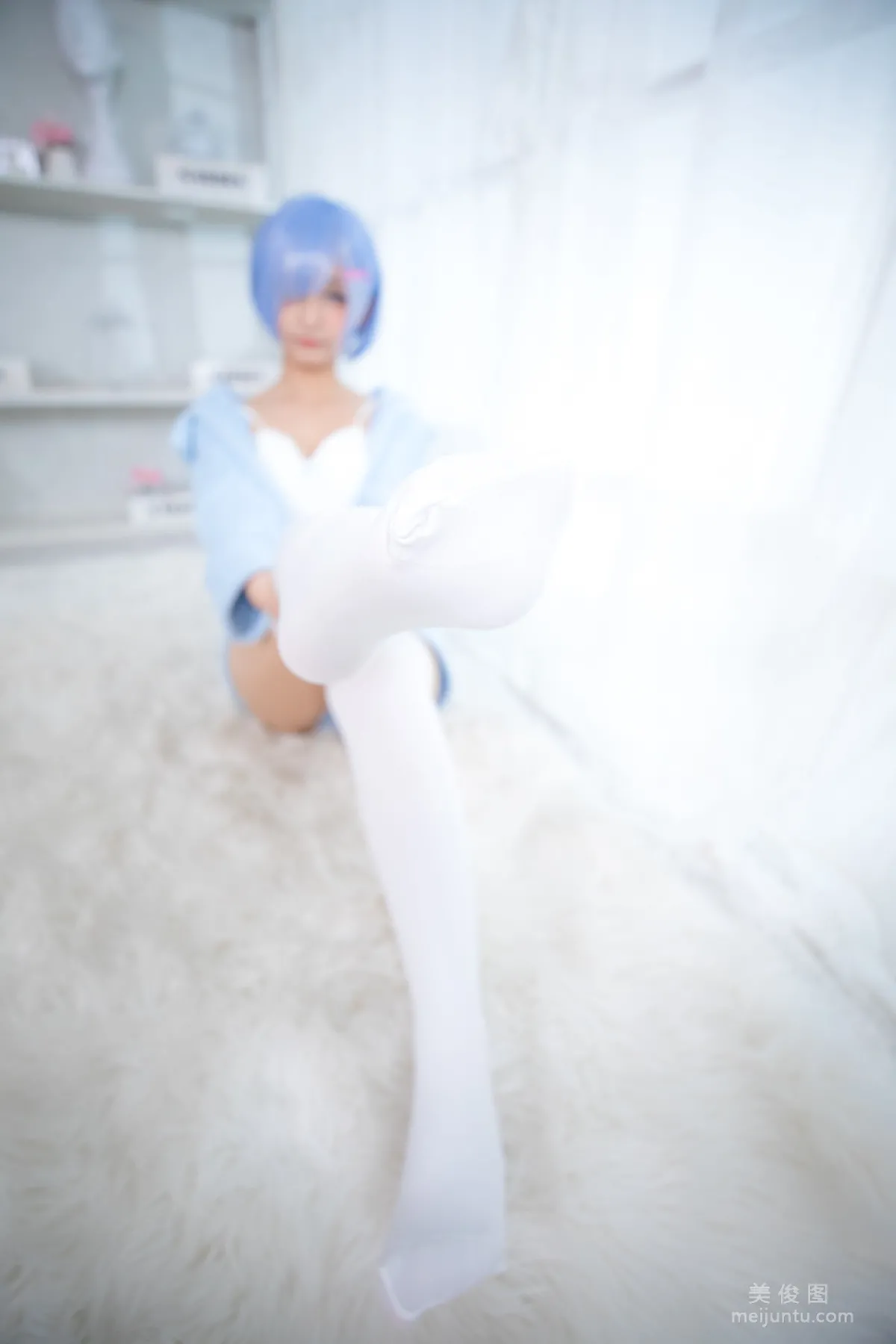 [Web Celebrity Coser] Guchuan kagura 'Rem' Photo Set photo 52