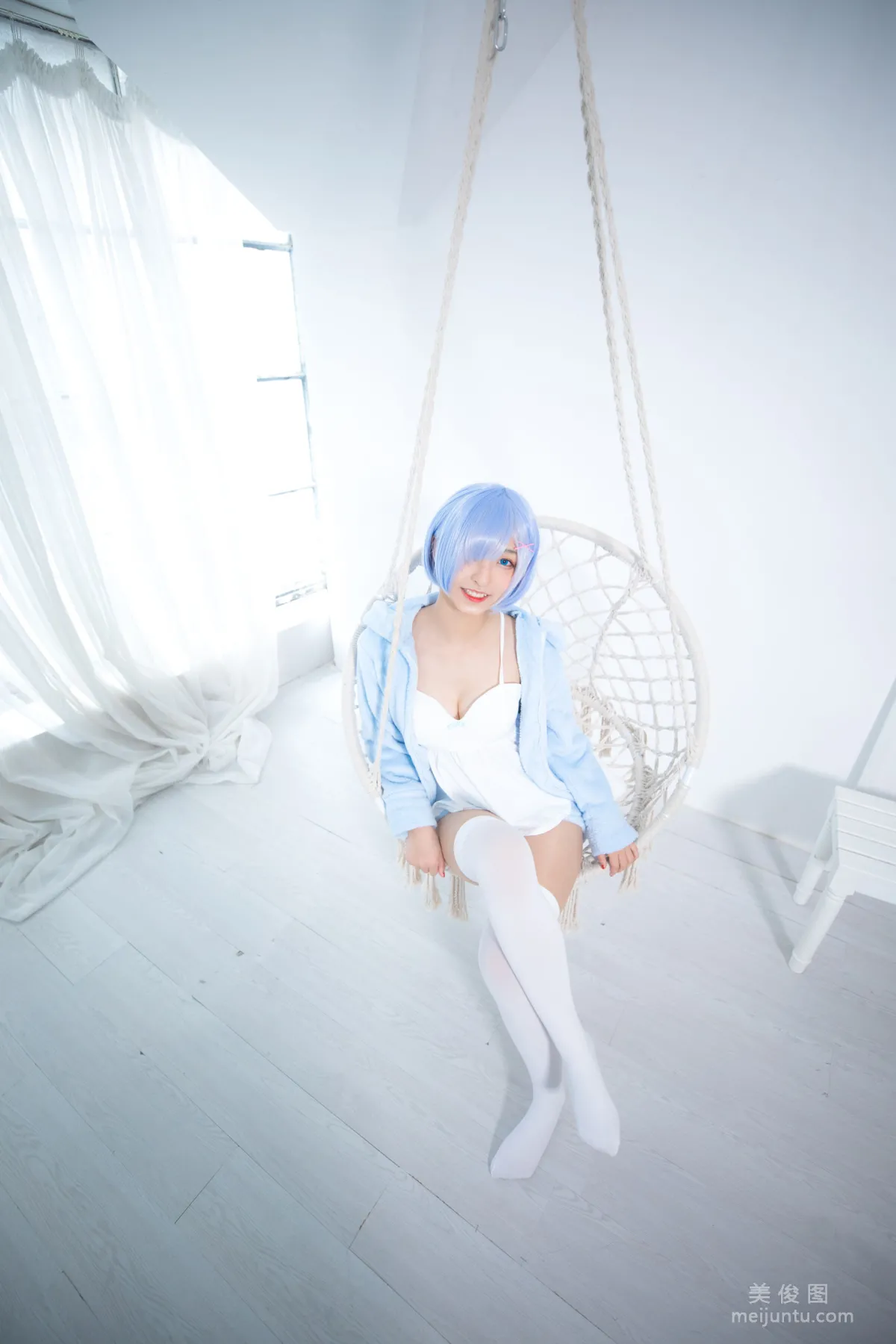 [Web Celebrity Coser] Guchuan kagura 'Rem' Photo Set photo 21