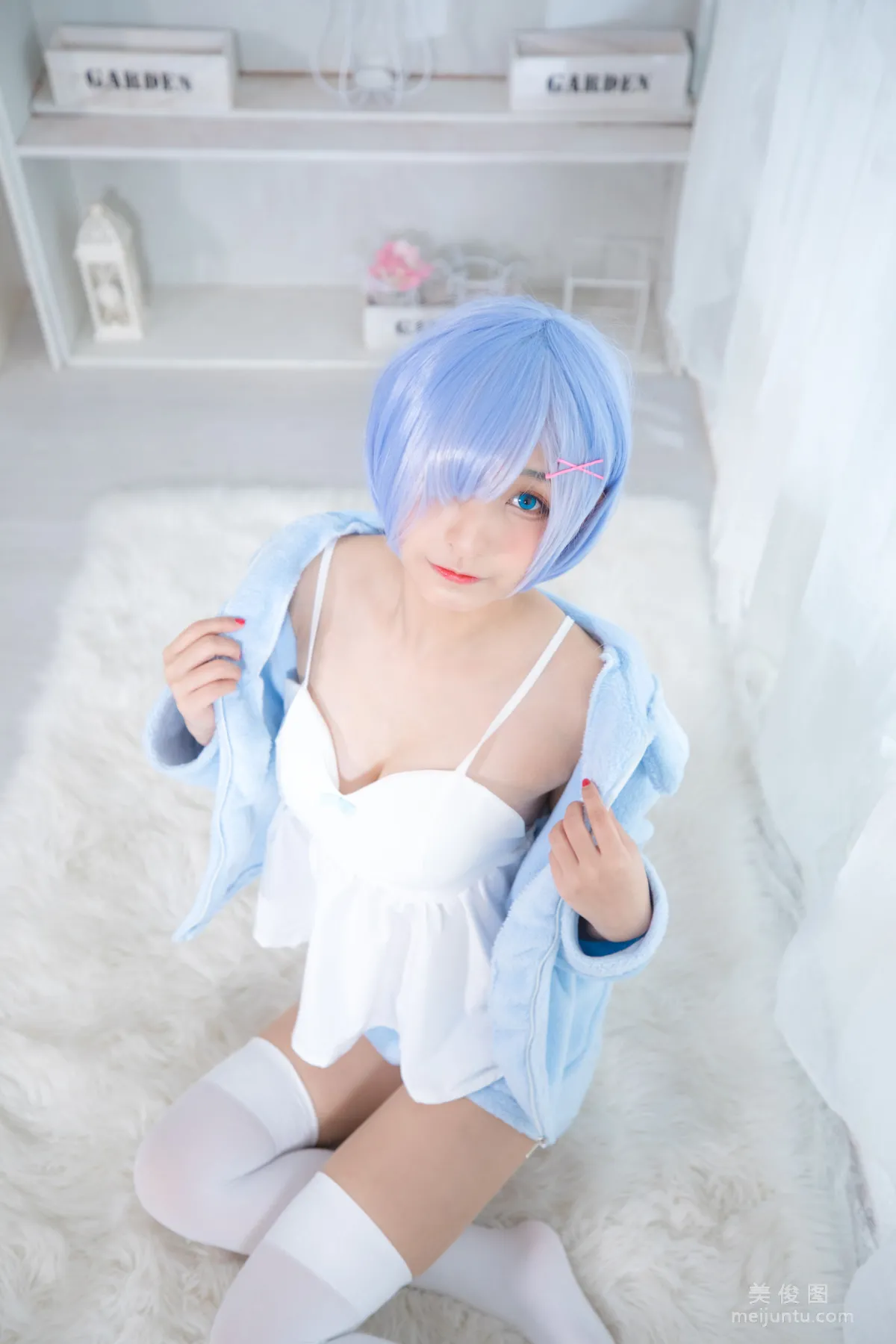 [Web Celebrity Coser] Guchuan kagura 'Rem' Photo Set photo 48