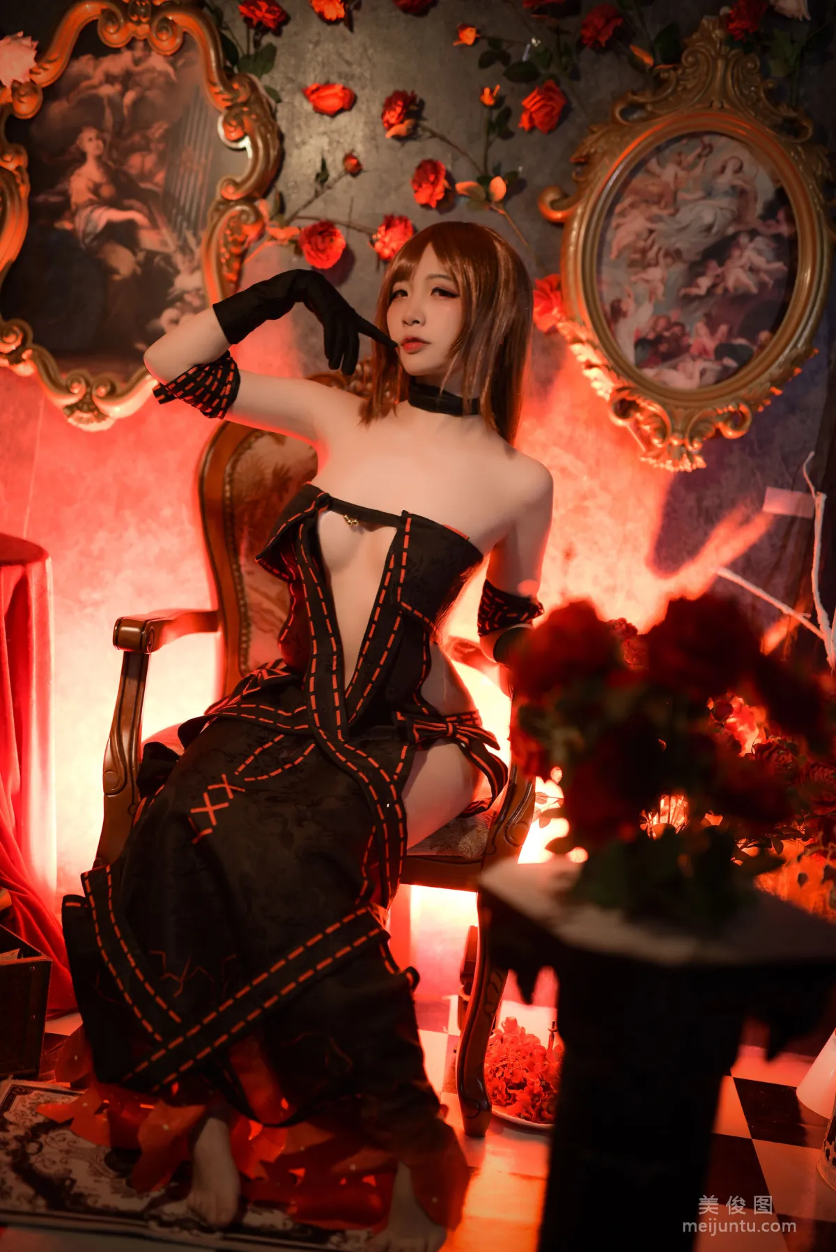 Web Idol Coser Erzuo Nisa Fate Yu Meiren Photo Set photo 12