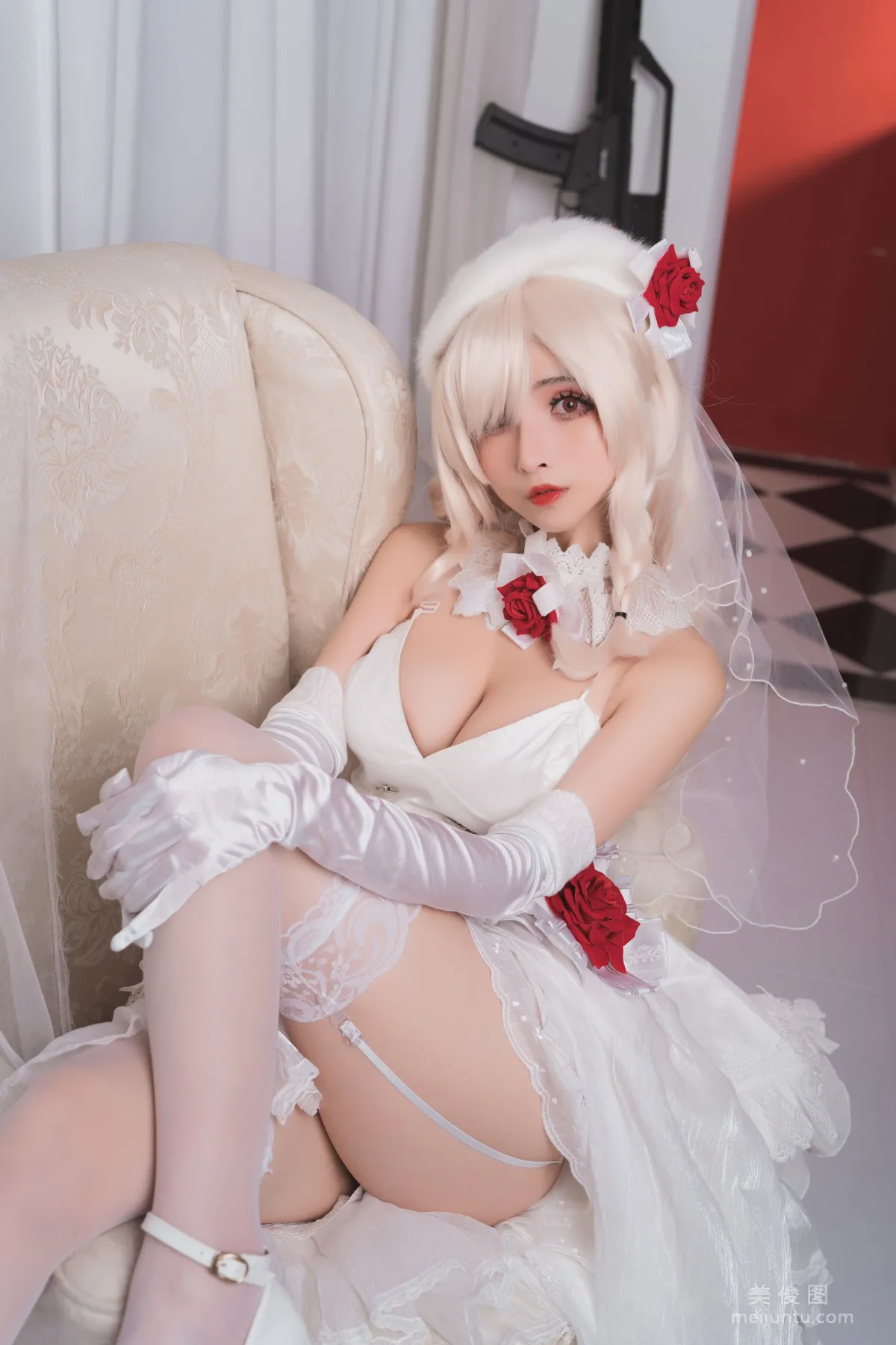 rioko Liang Liangzi, G36C & Bride Photo Set photo 13