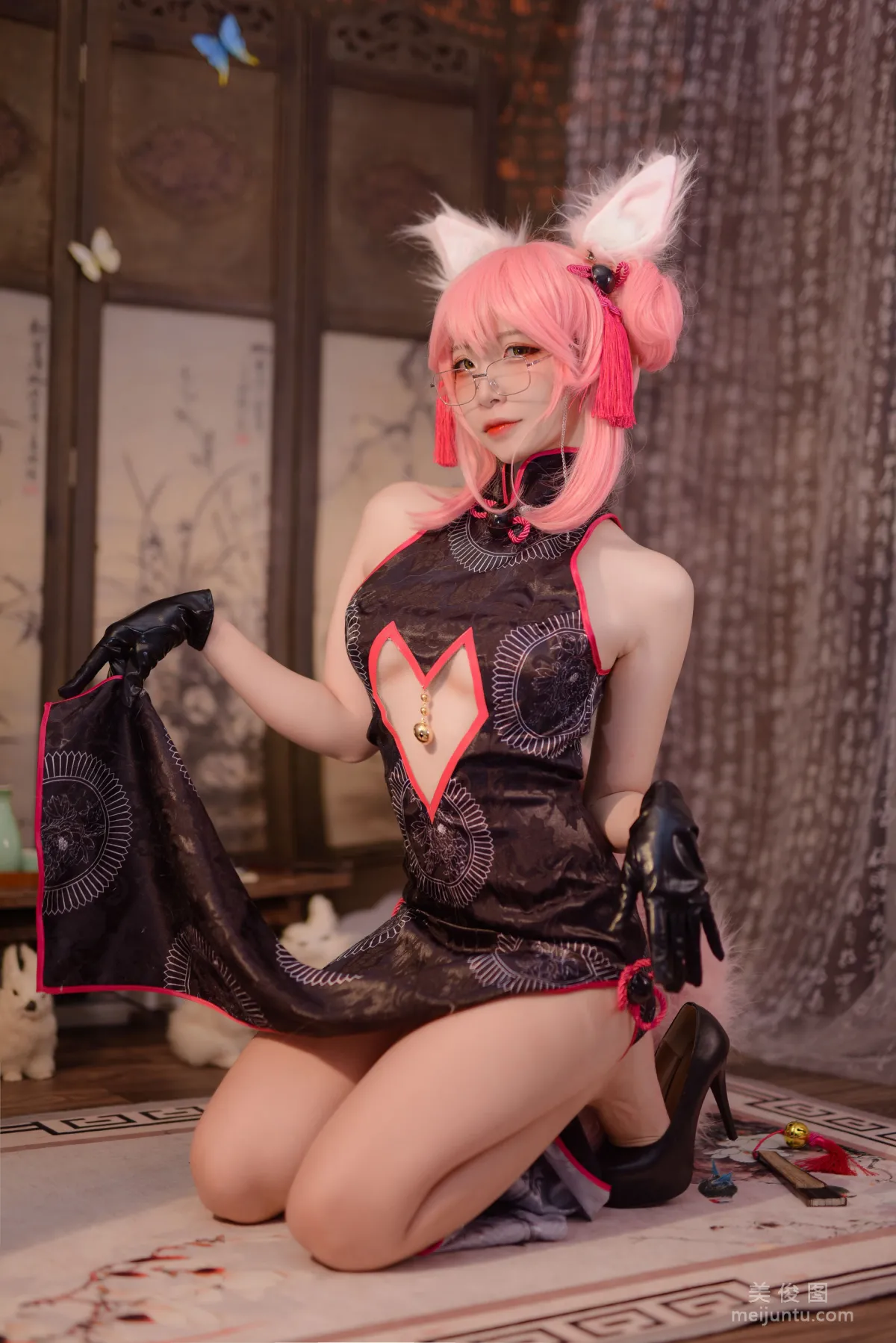 二佐Nisa 《Fate旗袍狐》 写真集23
