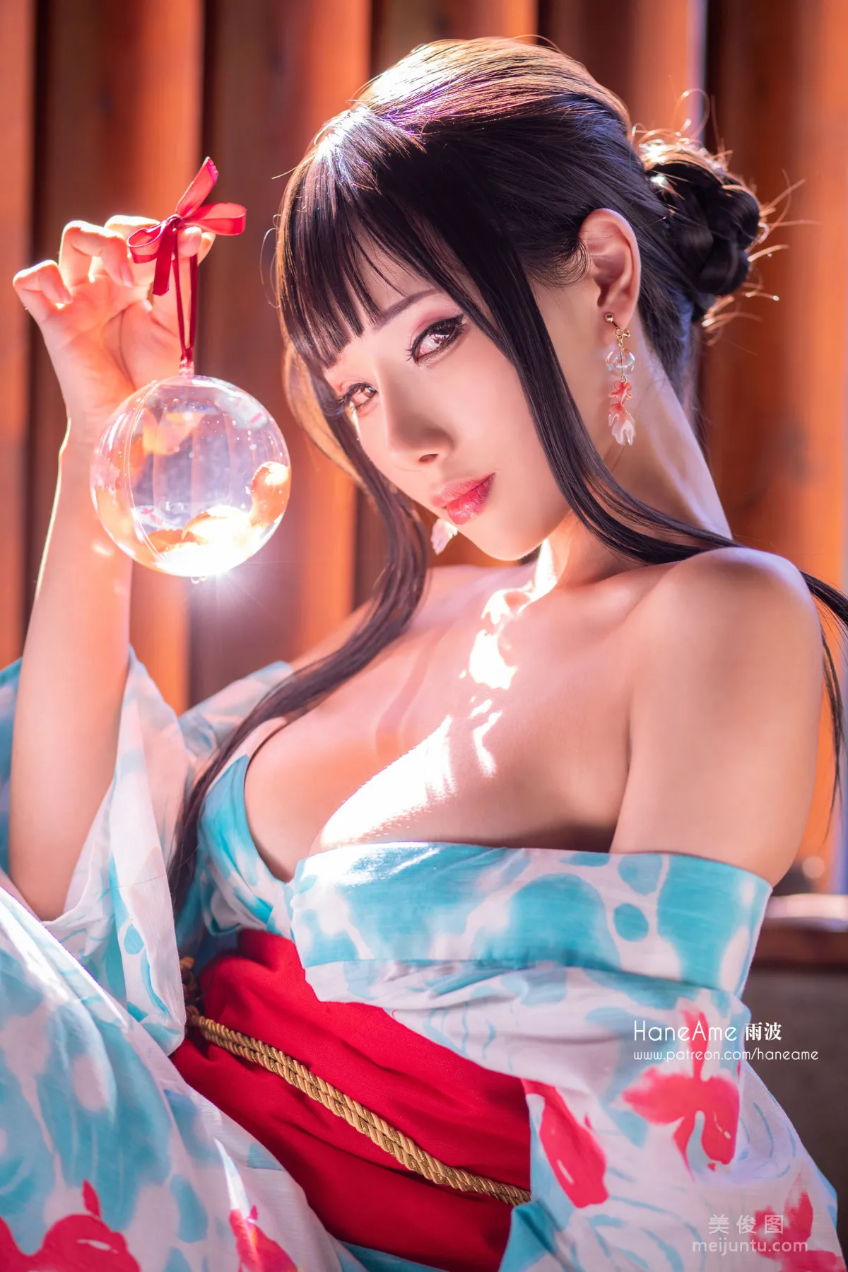 [Web Idols Coser Beauty] Yubo HaneAme, Hot Spring Photo Set photo 37