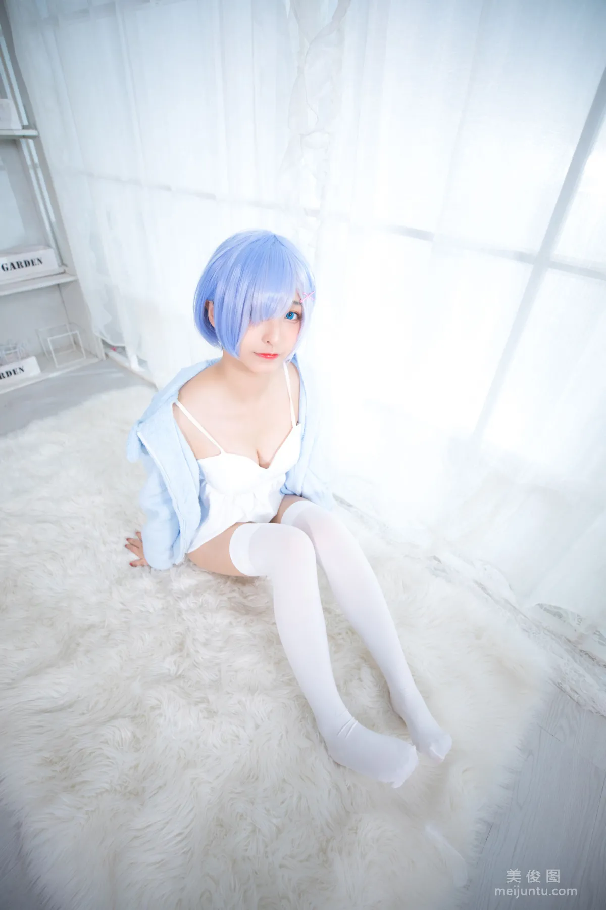 [Web Celebrity Coser] Guchuan kagura 'Rem' Photo Set photo 51