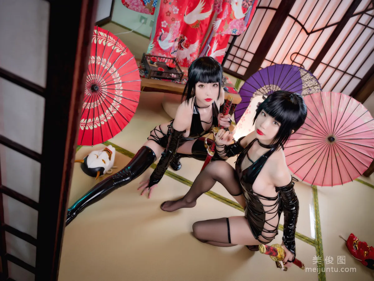 水淼aqua&amp;清水由乃 《忍者雙人》 寫真集 11